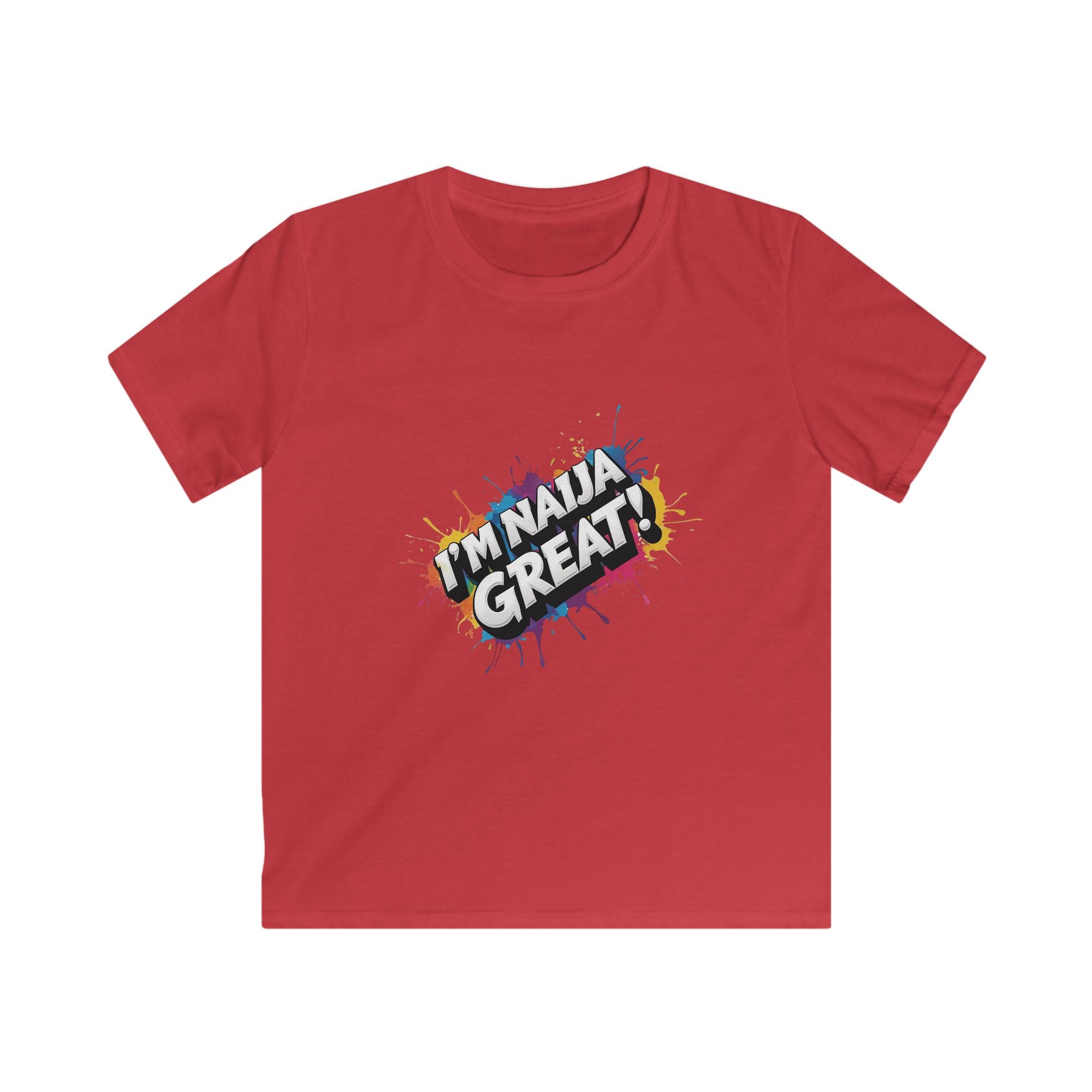 I'm Naija Great, Kids Unisex T-Shirt