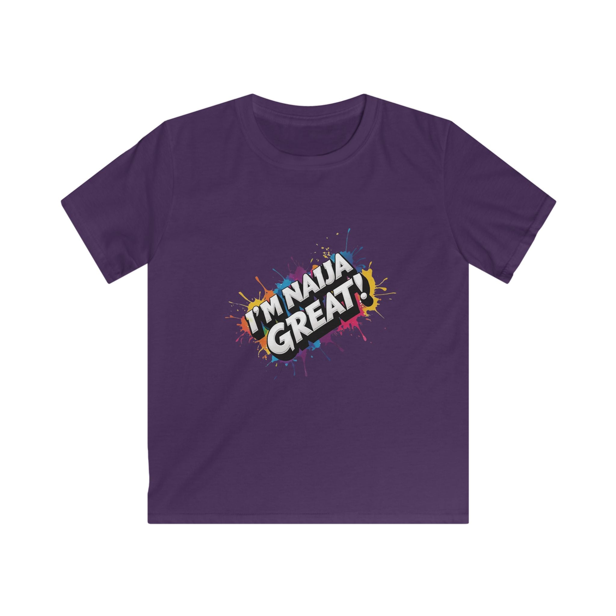 I'm Naija Great, Kids Unisex T-Shirt