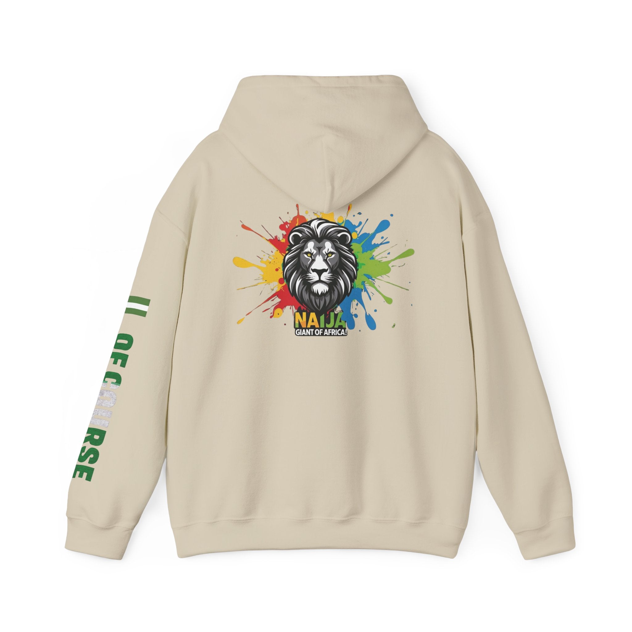 Nigeria Of Course,  Naija- Giant of Africa, Hoodie