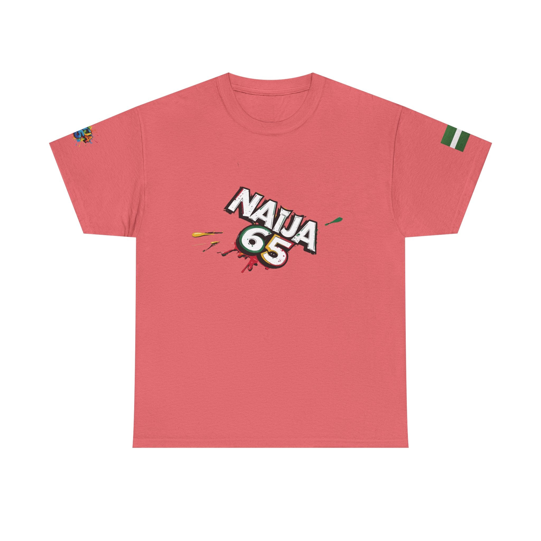 Naija 65TH INDEPENDENCE, Unisex Cotton T-shirt