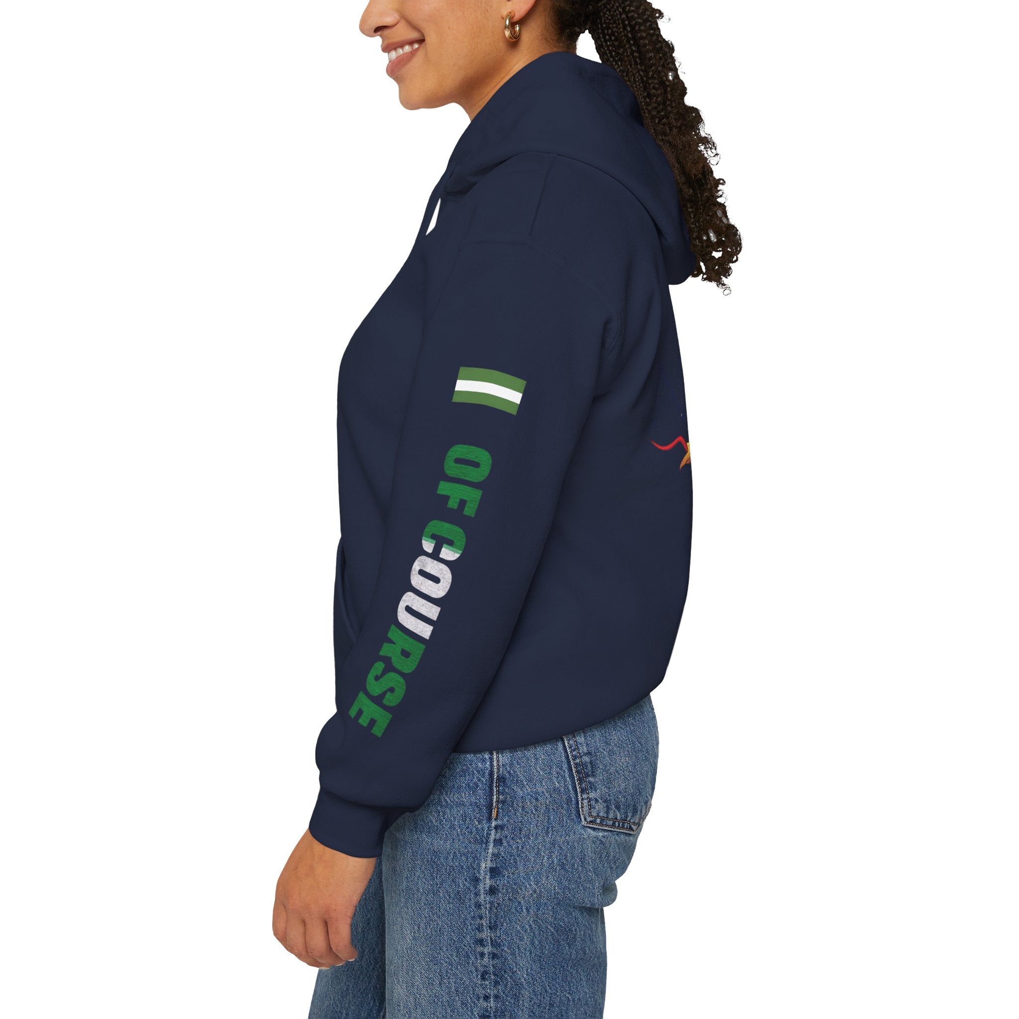 Nigeria Of Course-Naija, Keep Calm & Hustle, Hoodie