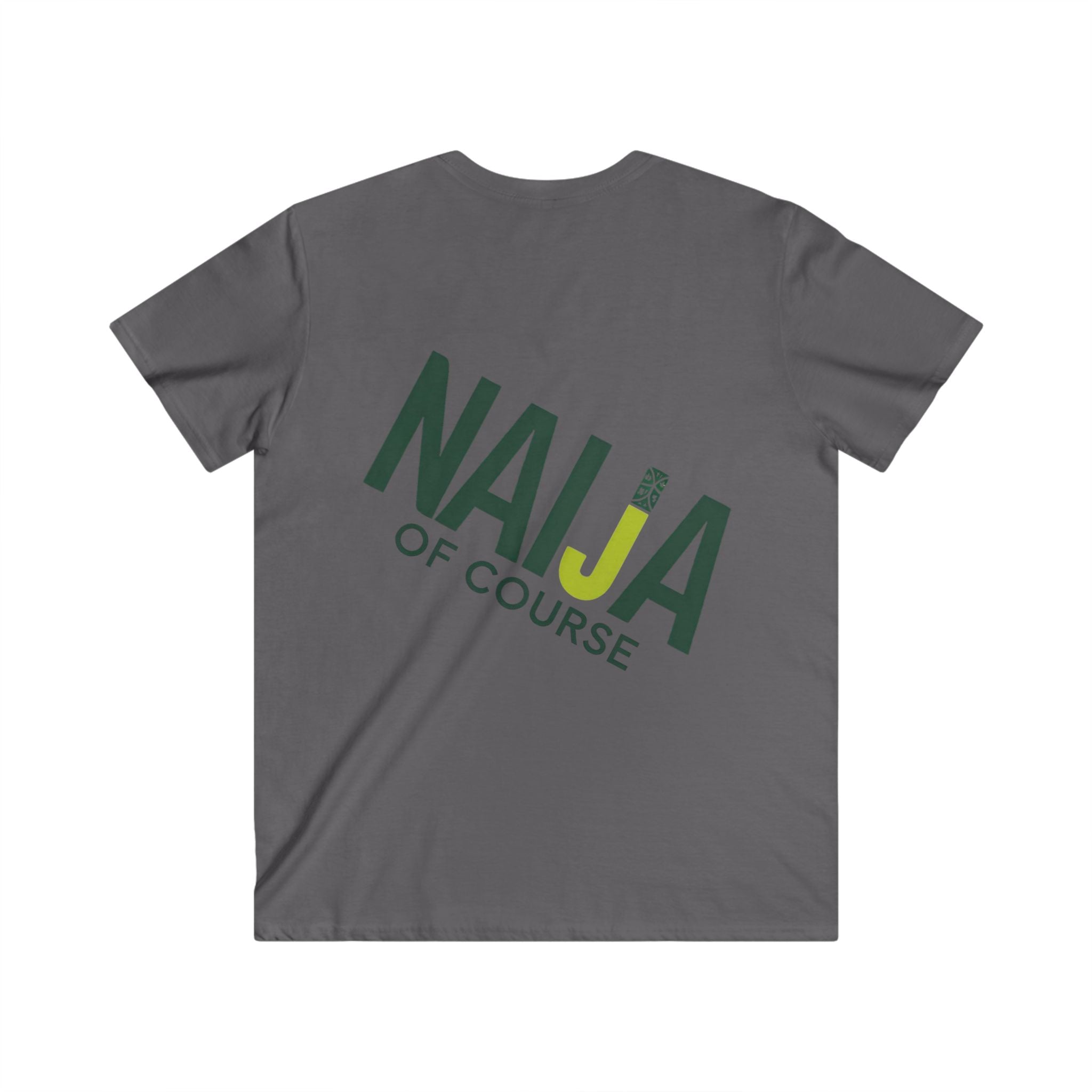 Up Nepa, Men's Fitted V-Neck Short Sleeve T-shirt