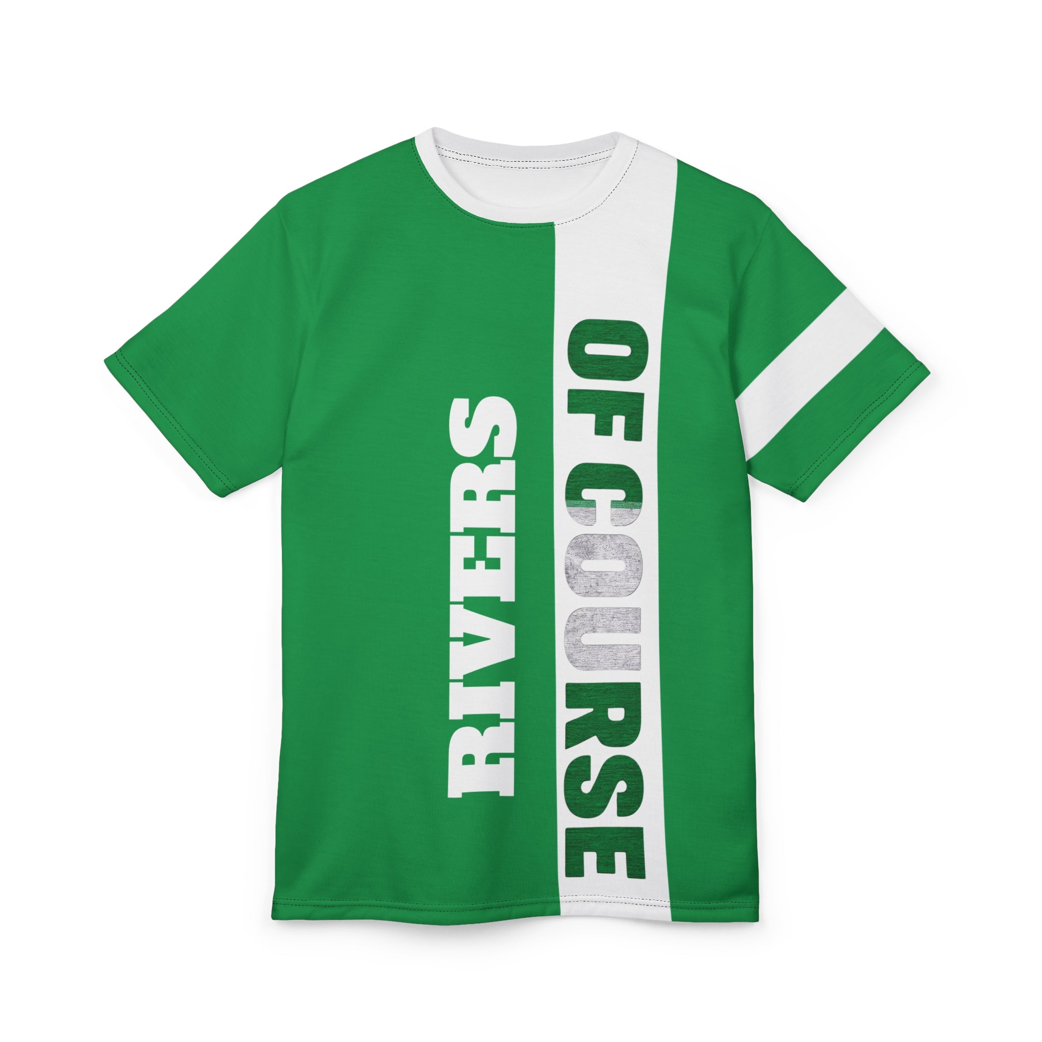 Rivers Of Course, Unisex Cut & Sew T-shirt