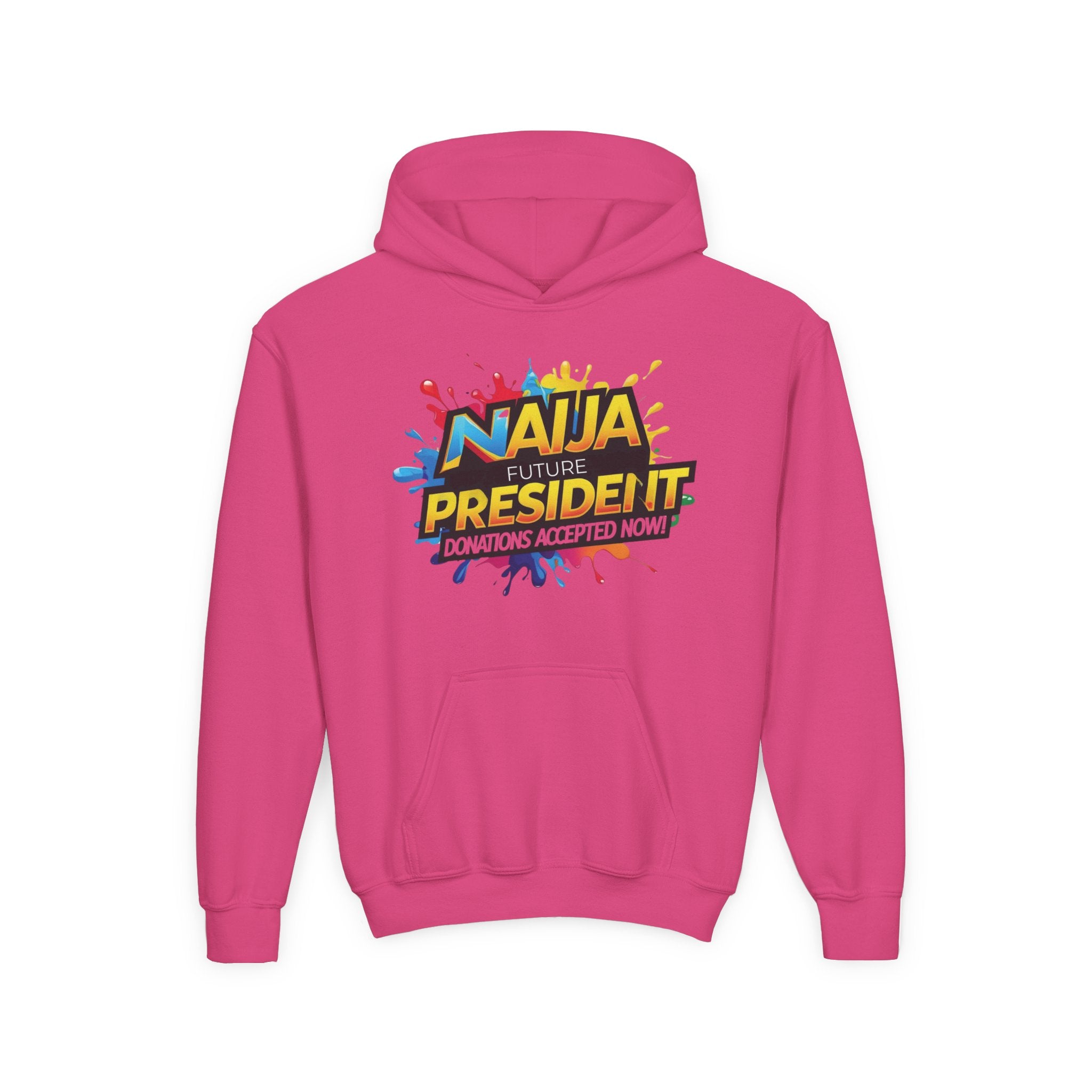 Naija Future President Kids Hoodie Unisex