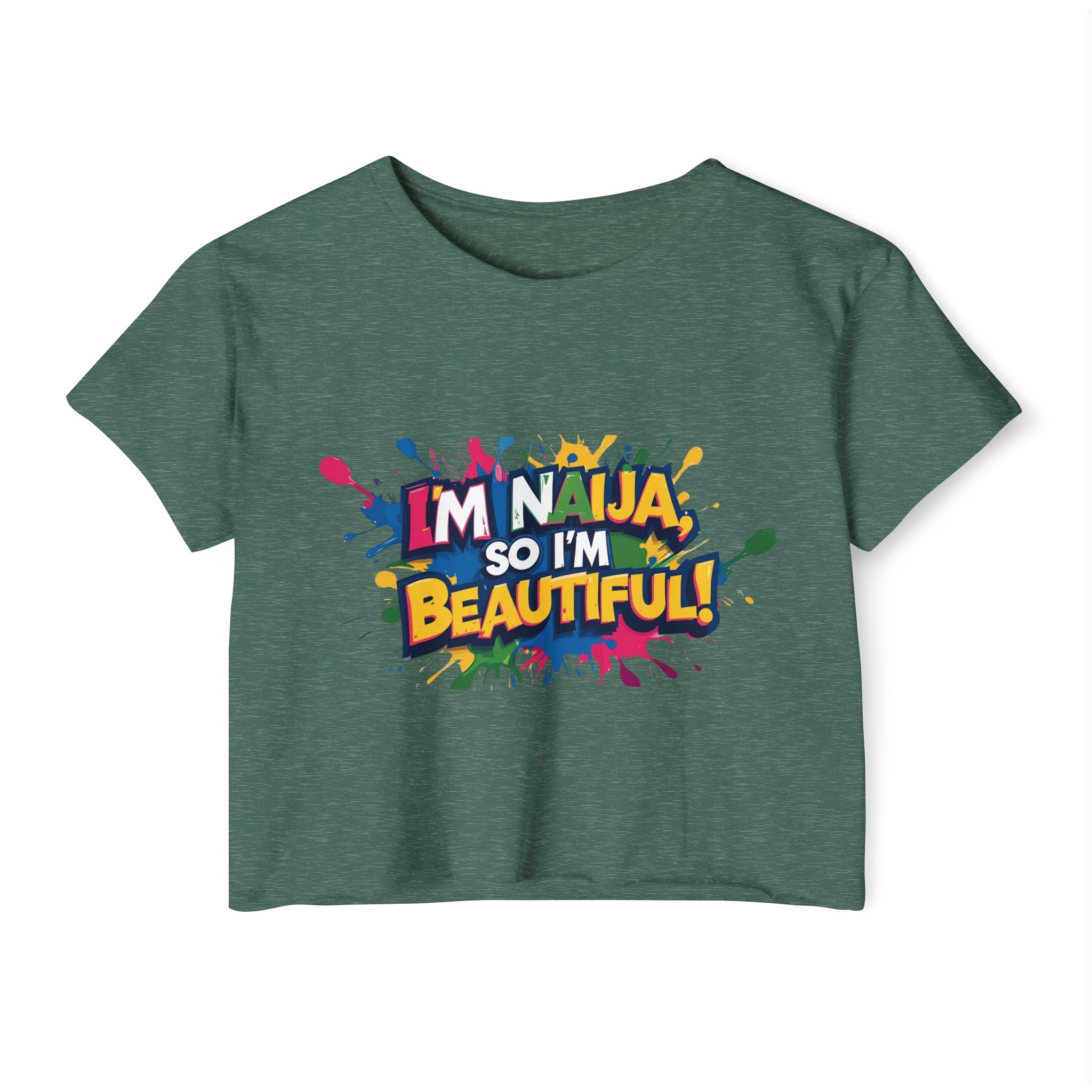 I'm Naija so I'm Beautiful, Cotton T-shirt