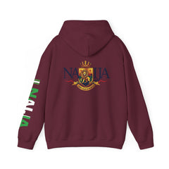 Nigeria-Naija, Keep Calm & Hustle, Hoodie.
