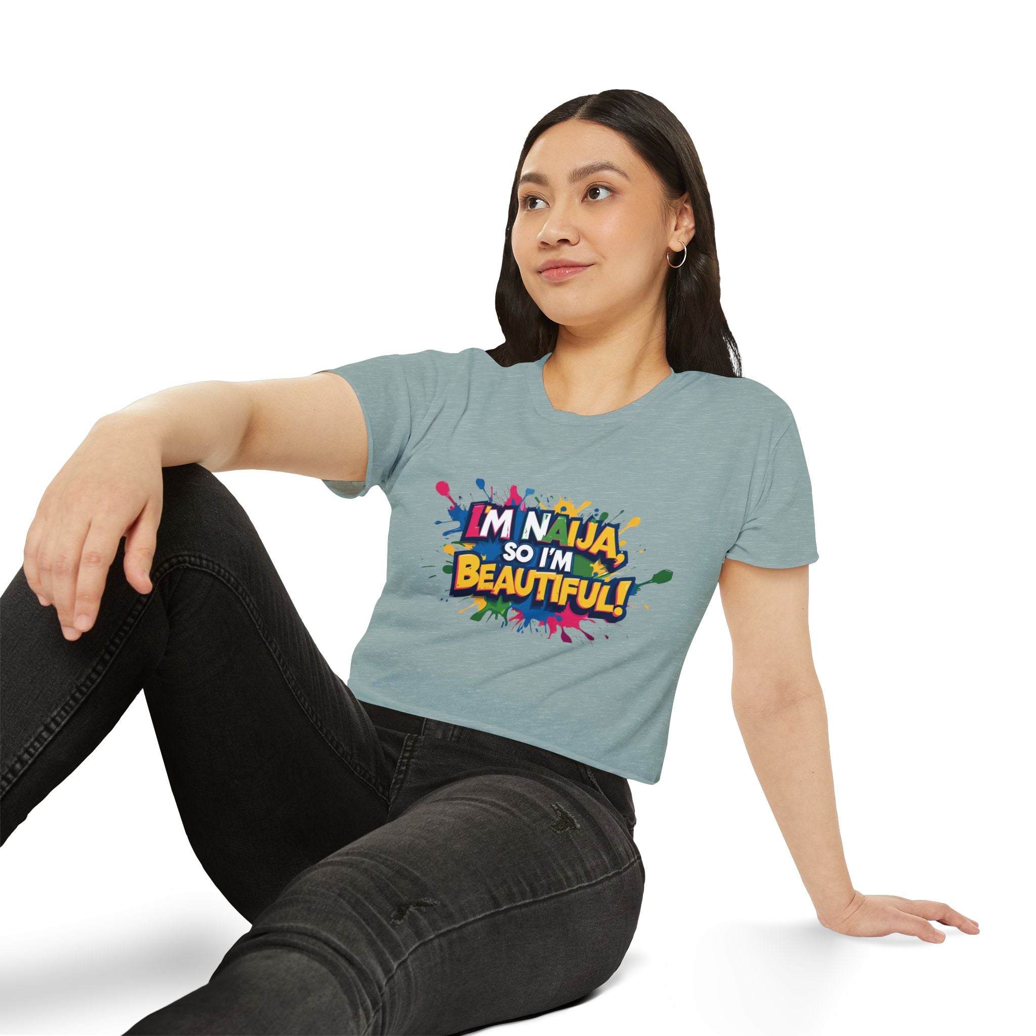 I'm Naija so I'm Beautiful, Cotton T-shirt