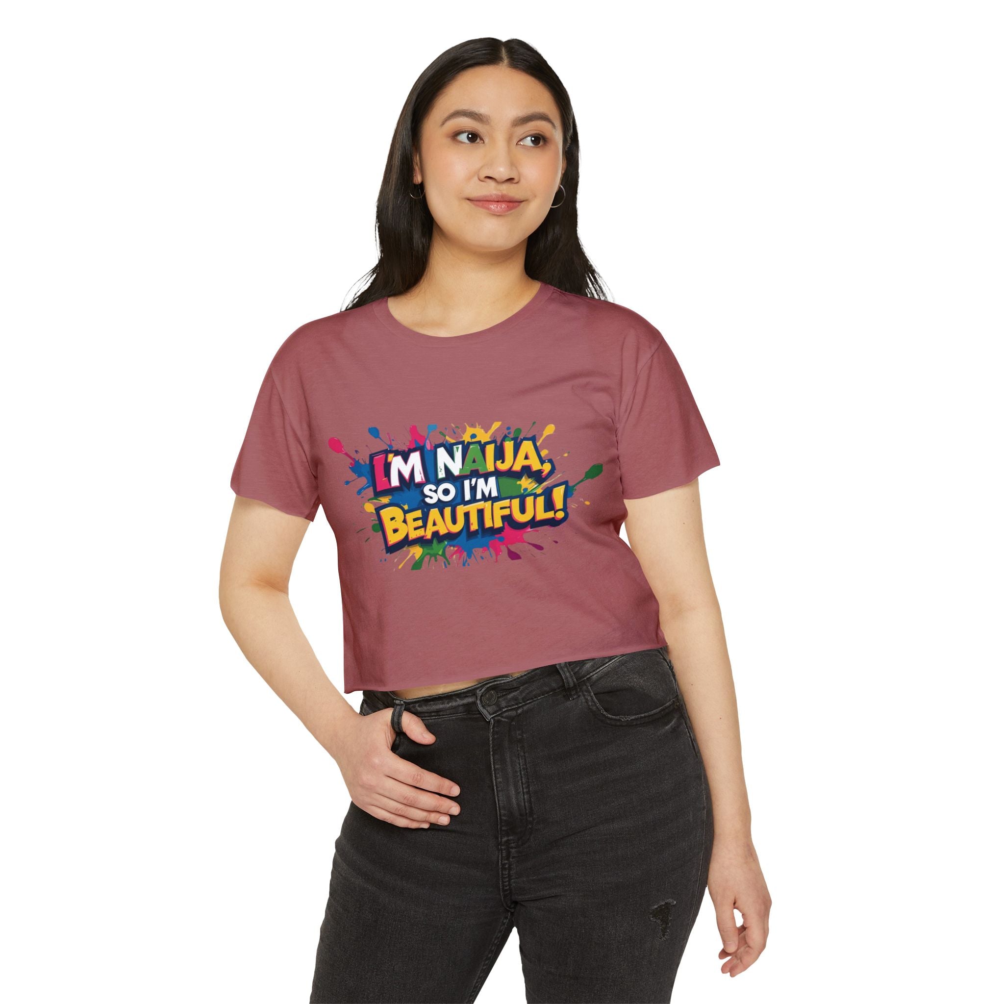 I'm Naija so I'm Beautiful, Cotton T-shirt