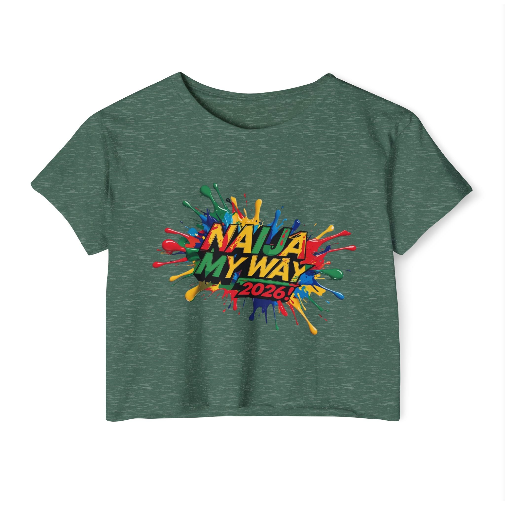 Naija My Way 2026, Women's Crop Top