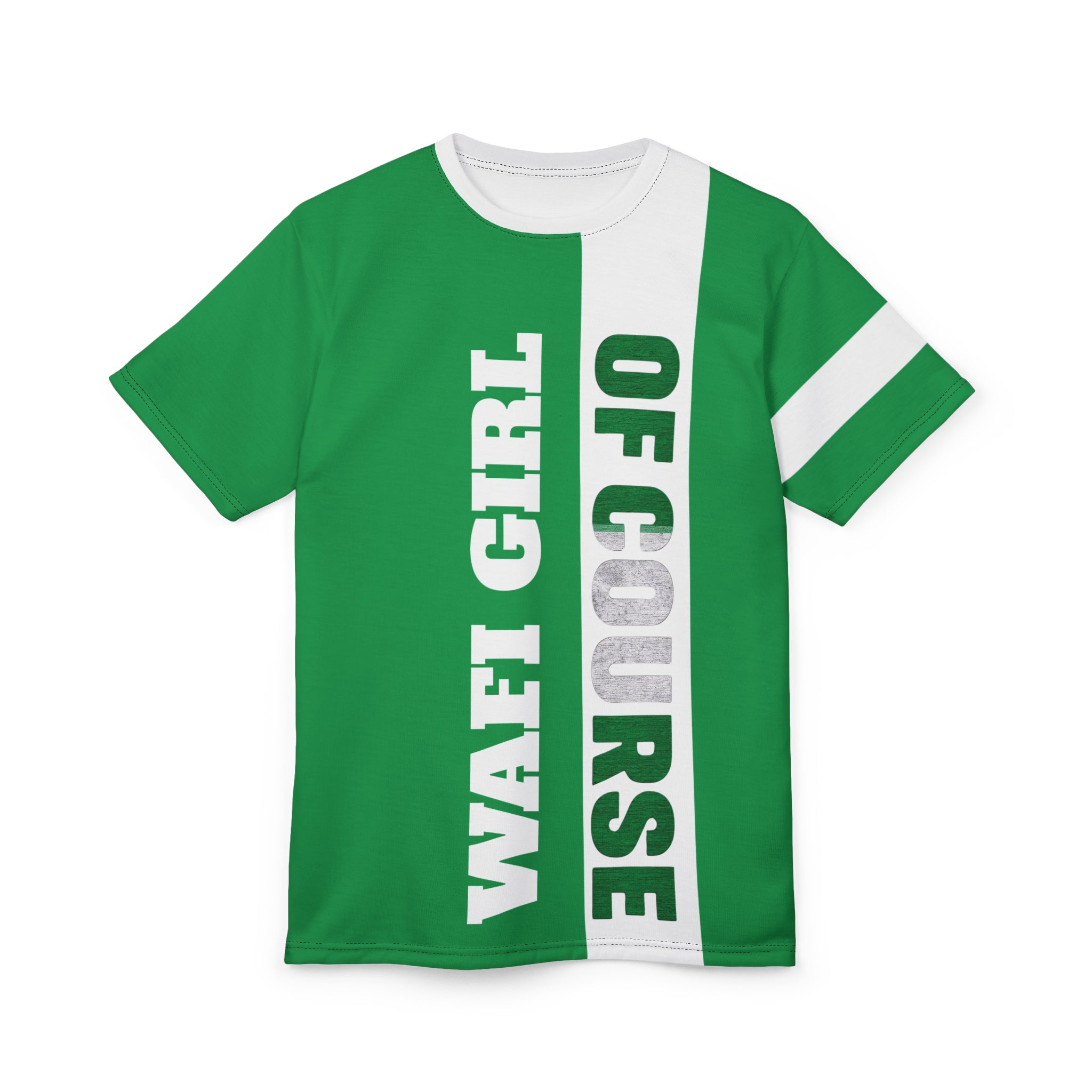 Wafi Girl Of Course, Unisex Cut & Sew T-shirt