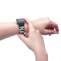 Niaja Of Course Motif, Watch Band for Apple Watch, Wrist 38-41mm
