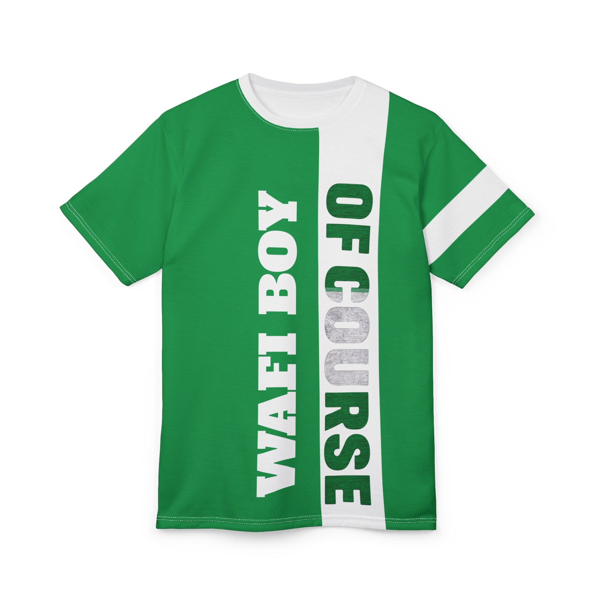 Wafi Boy Of Course, Unisex Cut & Sew T-shirt