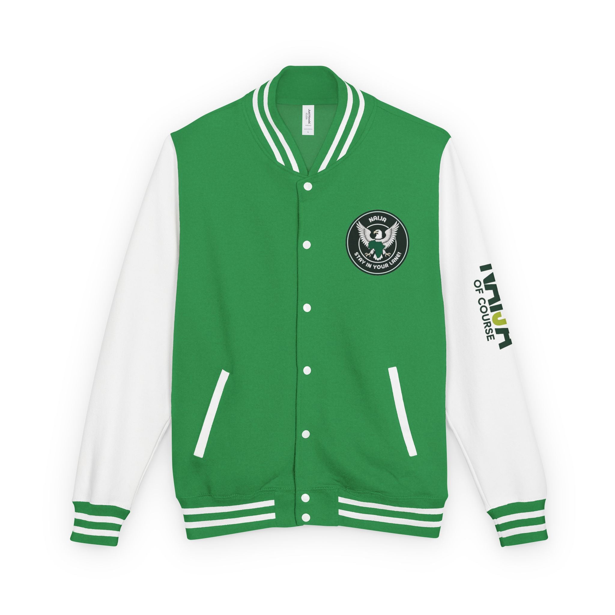 Naija of Course, Stay in your lane College Jacket