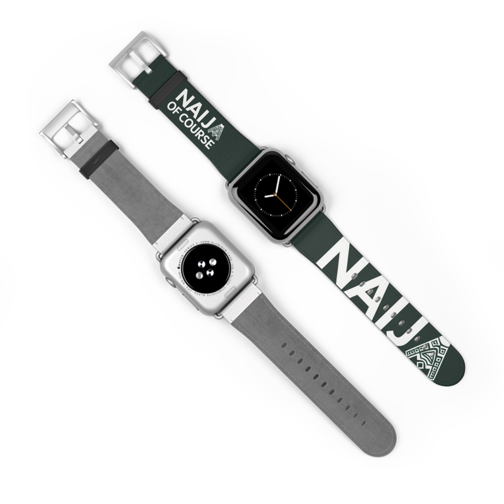 Niaja Of Course Motif, Watch Band for Apple Watch, Wrist 38-41mm
