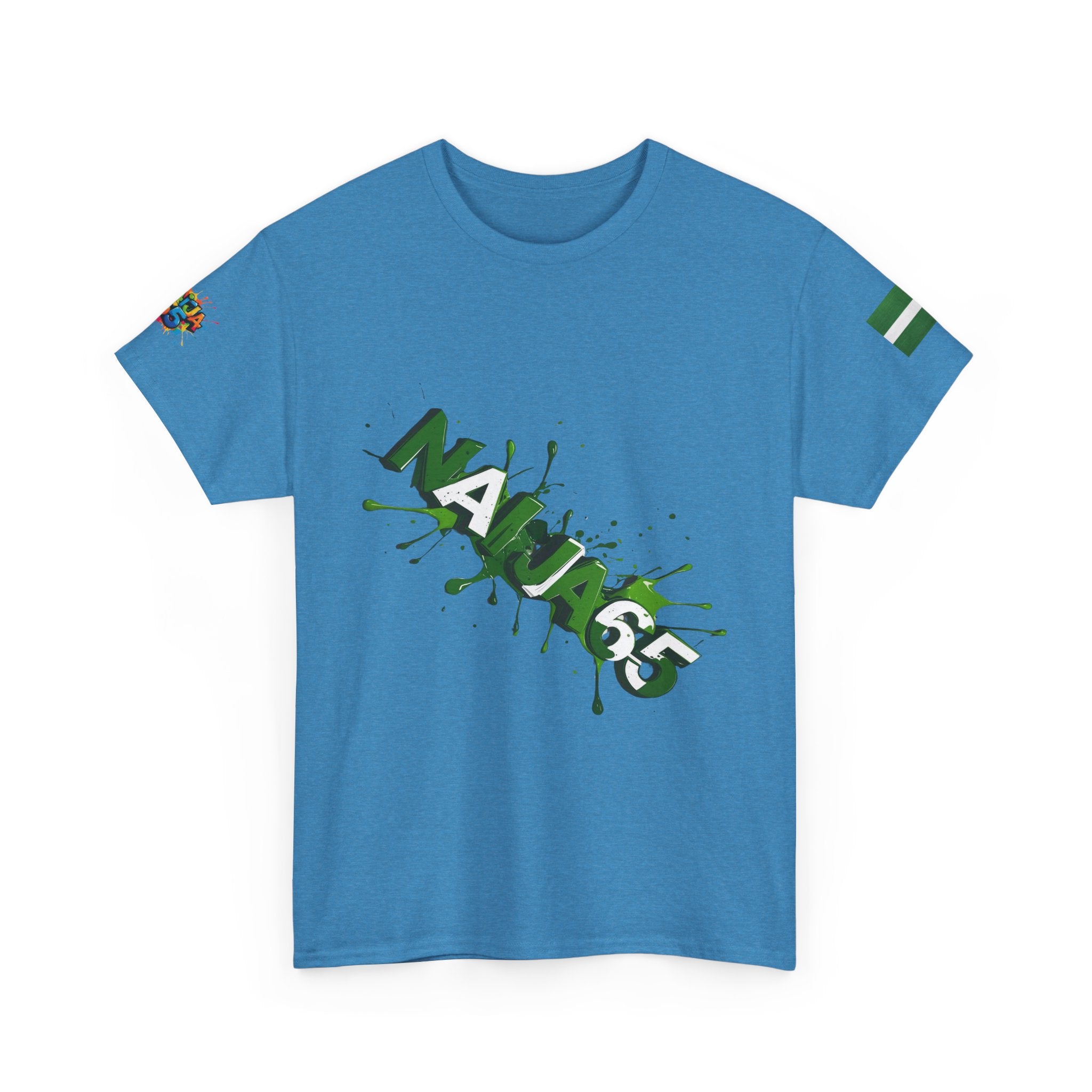 Naija 65TH INDEPENDENCE - Unisex Cotton T-shirt