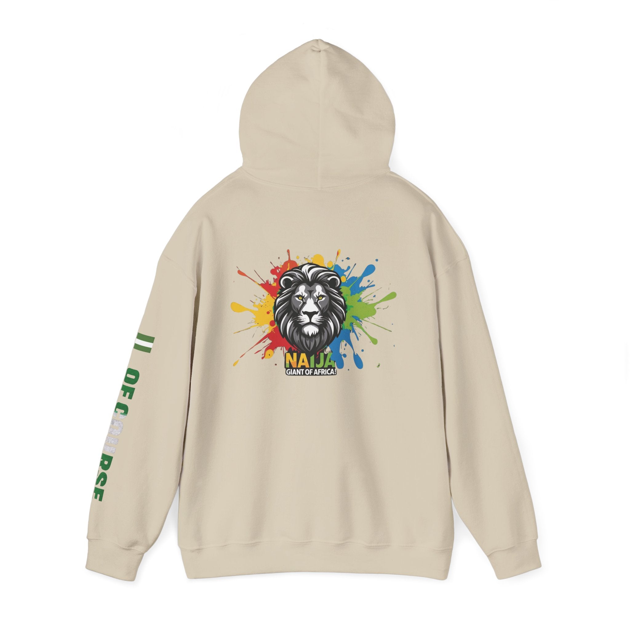 Nigeria Of Course,  Naija- Giant of Africa, Hoodie