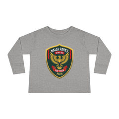 Naija Papa’s No Dey Take Dem Pickin Play, Toddler Long Sleeve T-shirt