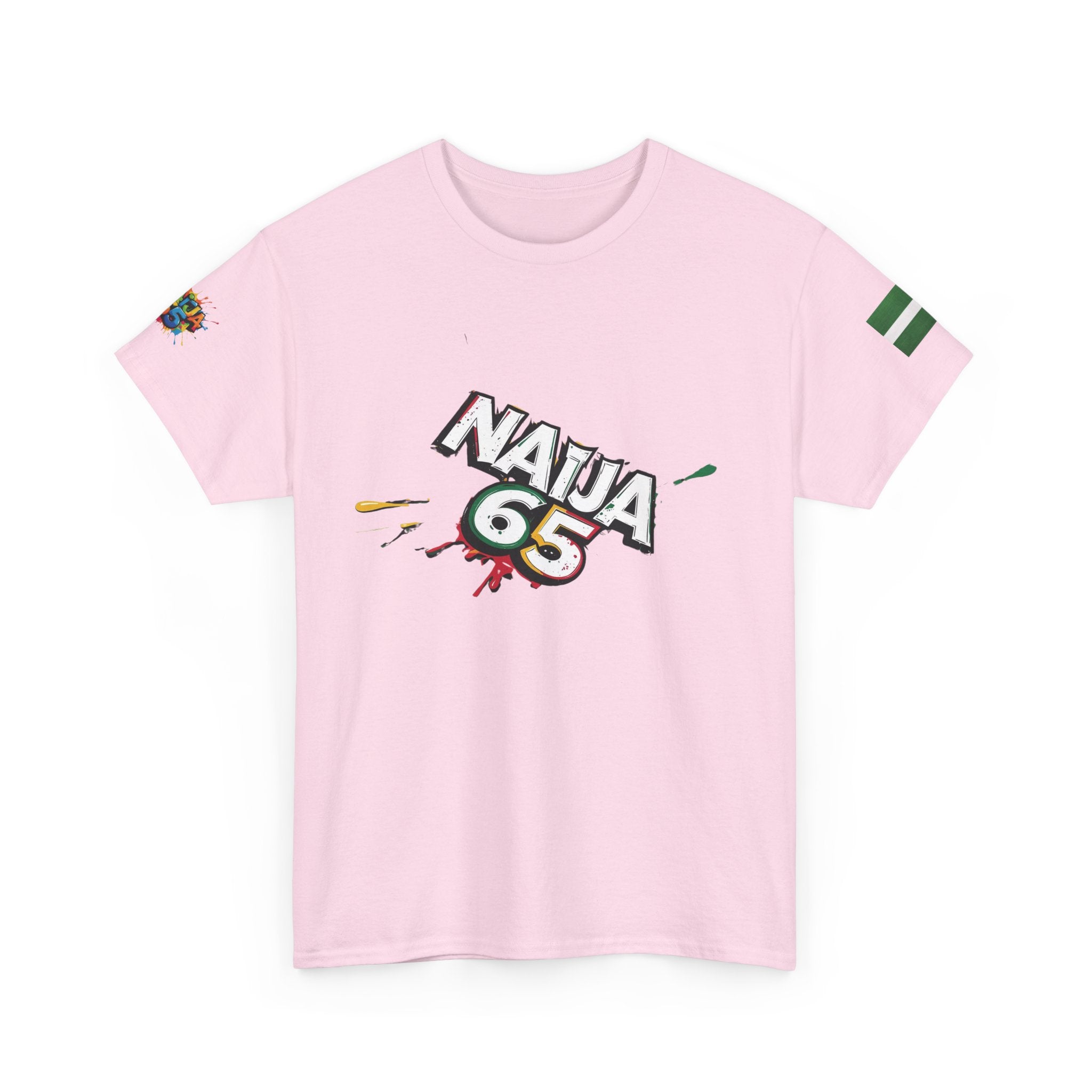 Naija 65TH INDEPENDENCE, Unisex Cotton T-shirt
