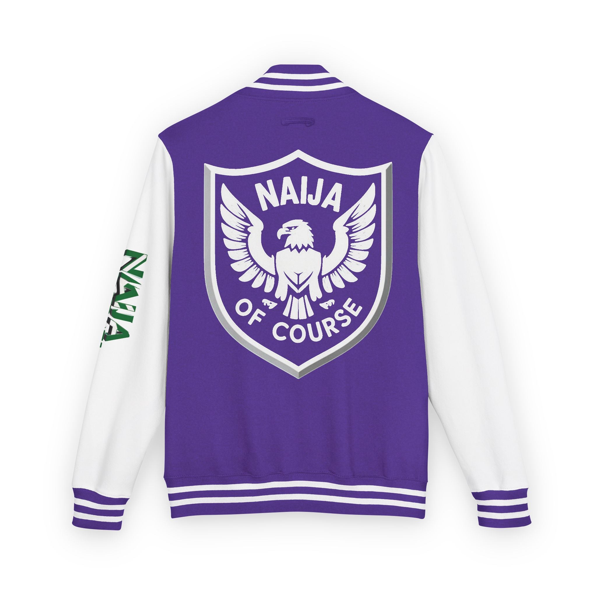 Naija of Course, Unisex Letterman Jacket