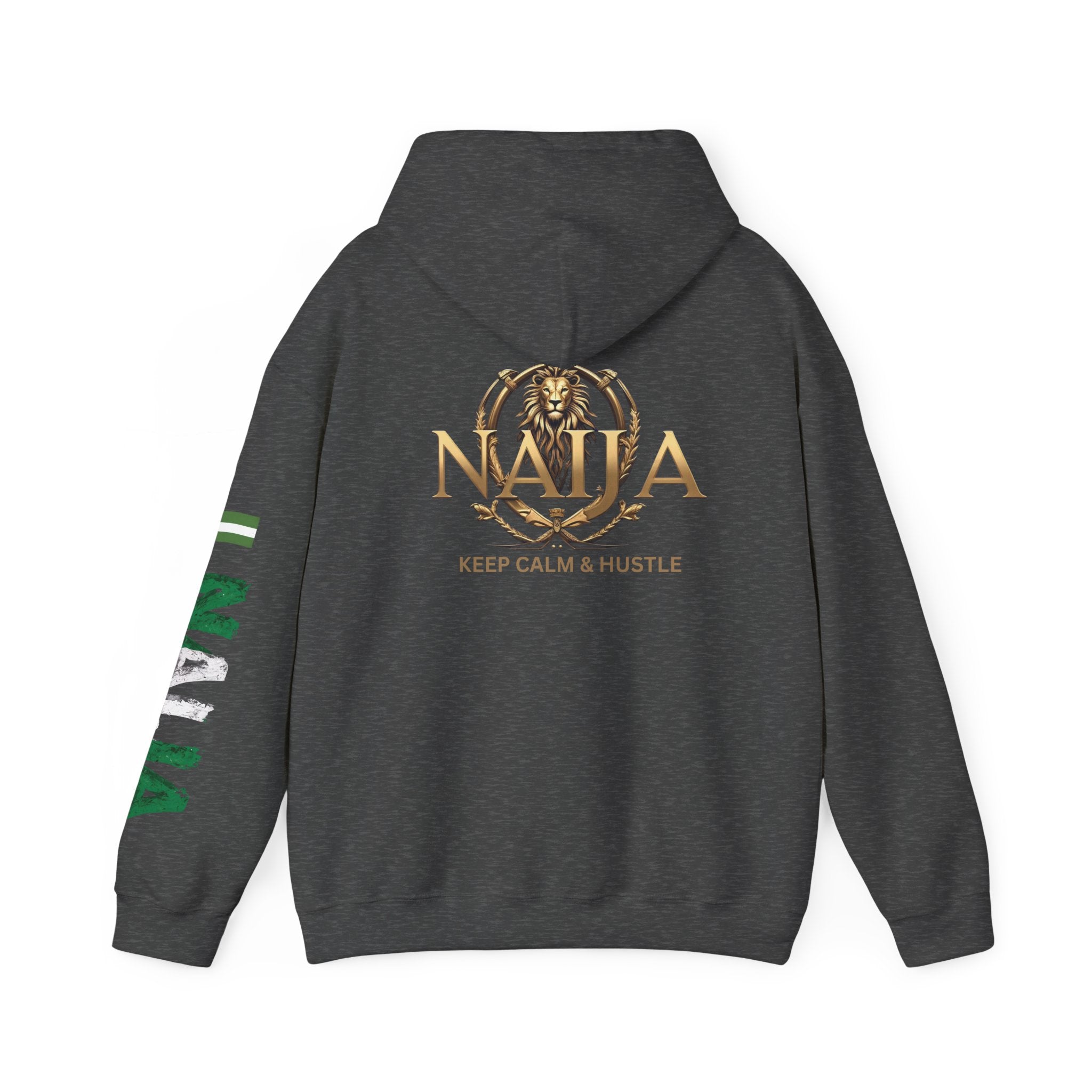 Naija Keep Calm & Hustle Hoodie