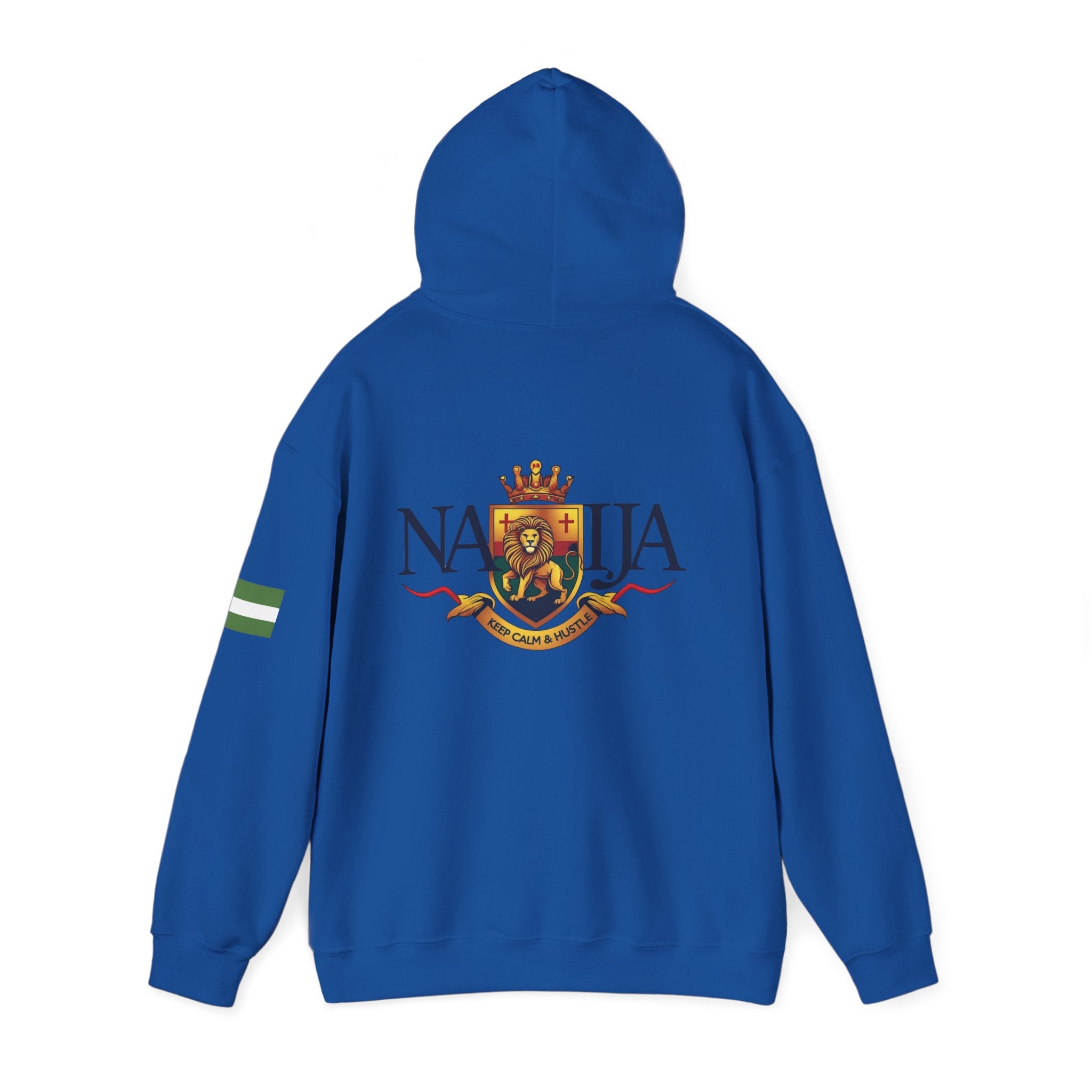 Naija-Keep Calm & Hustle Hoodie