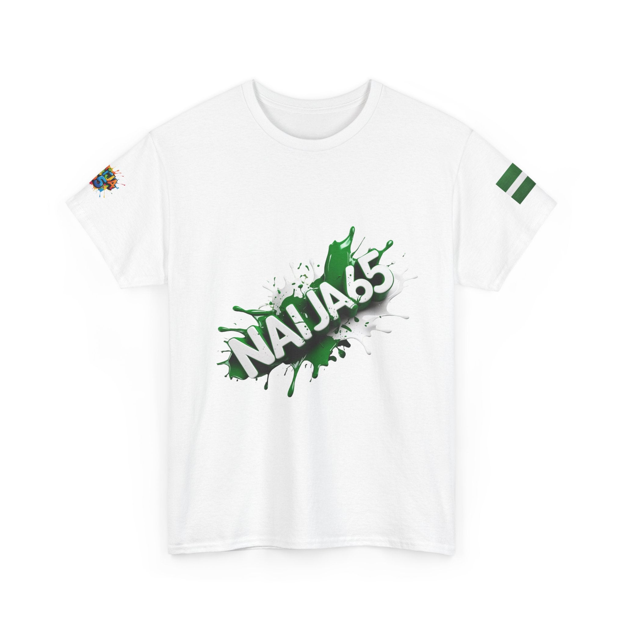 Naija 65TH INDEPENDENCE CELEBRATION Day - Unisex Cotton T-shirt