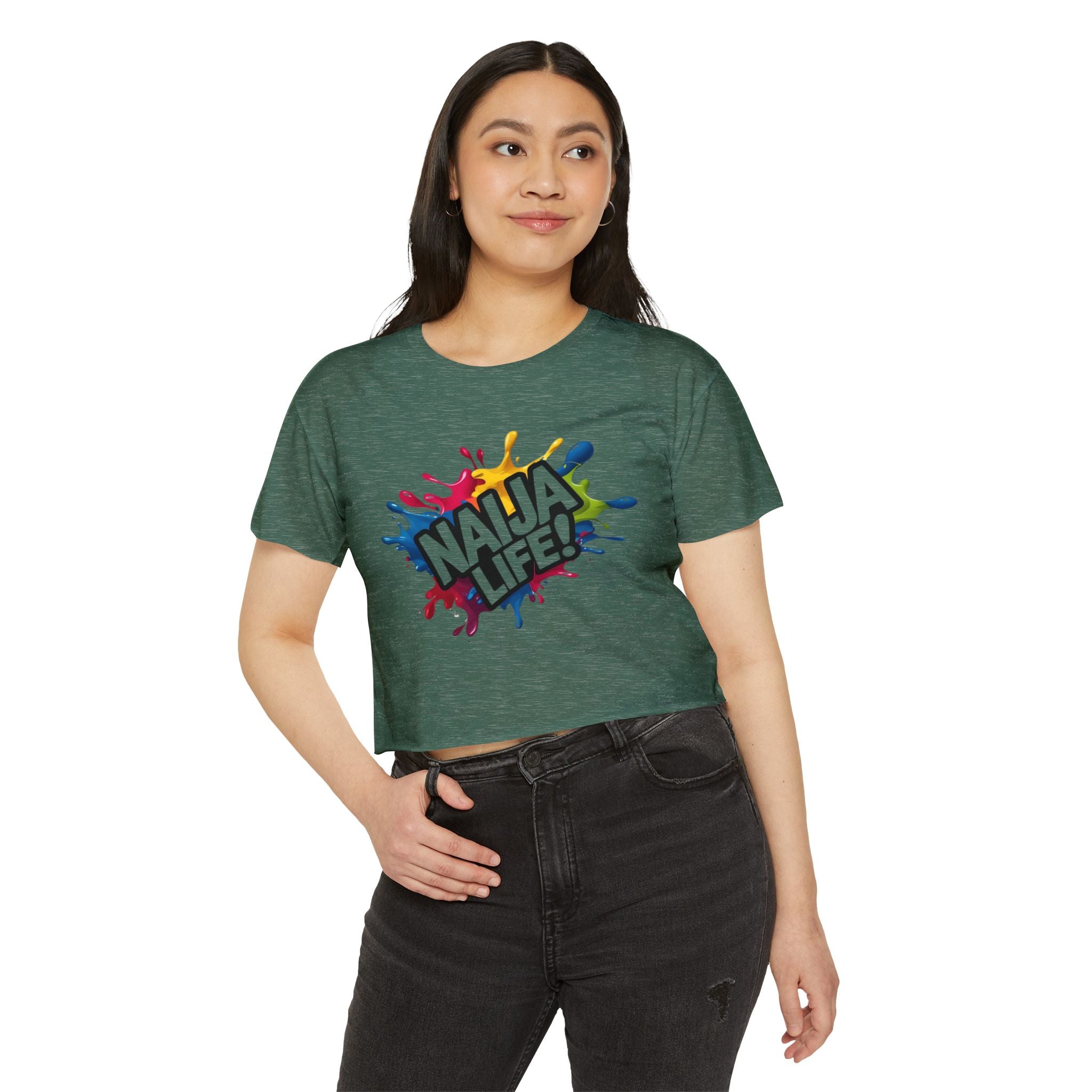Naija Life, Women’s Crop Top