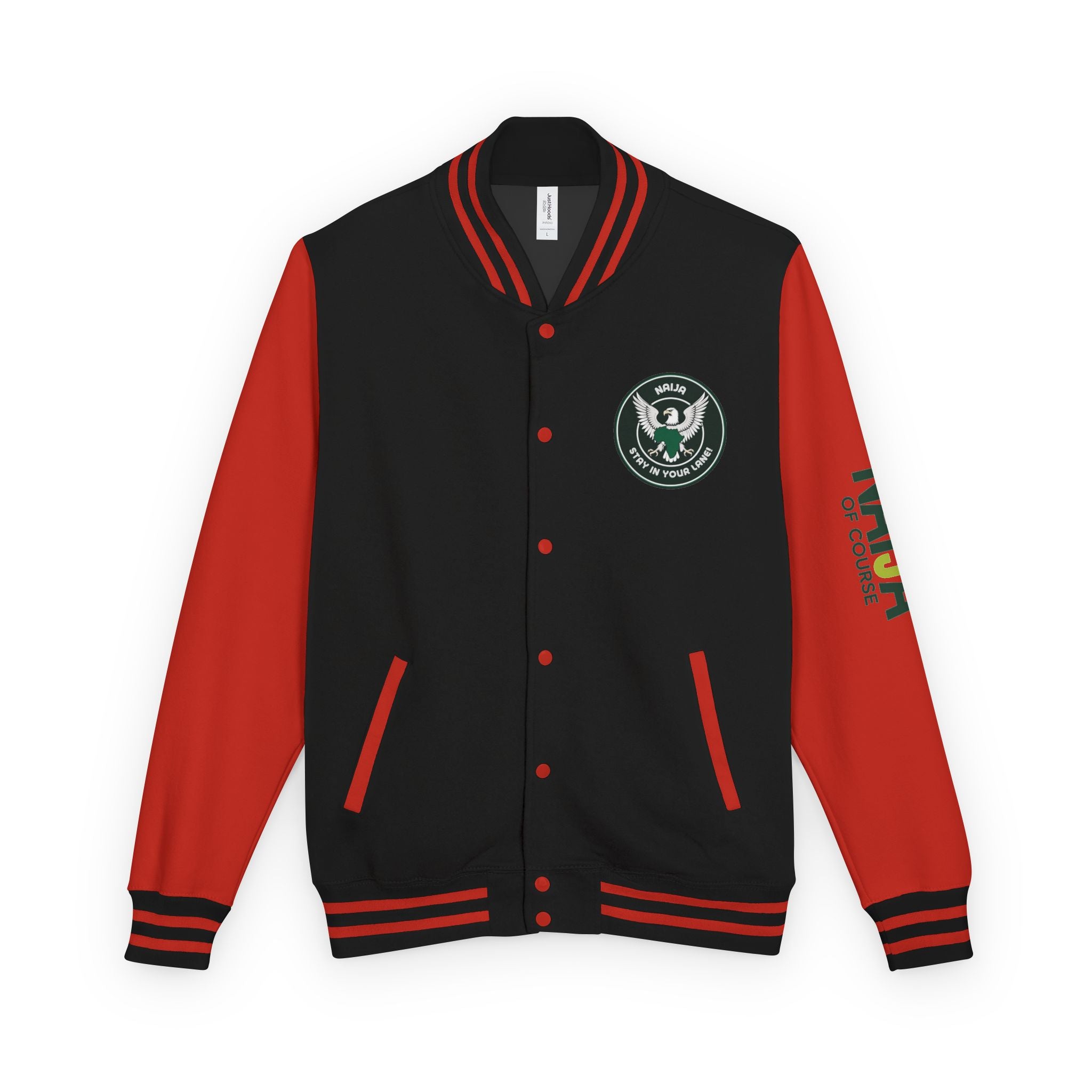 Naija of Course, Stay in your lane College Jacket