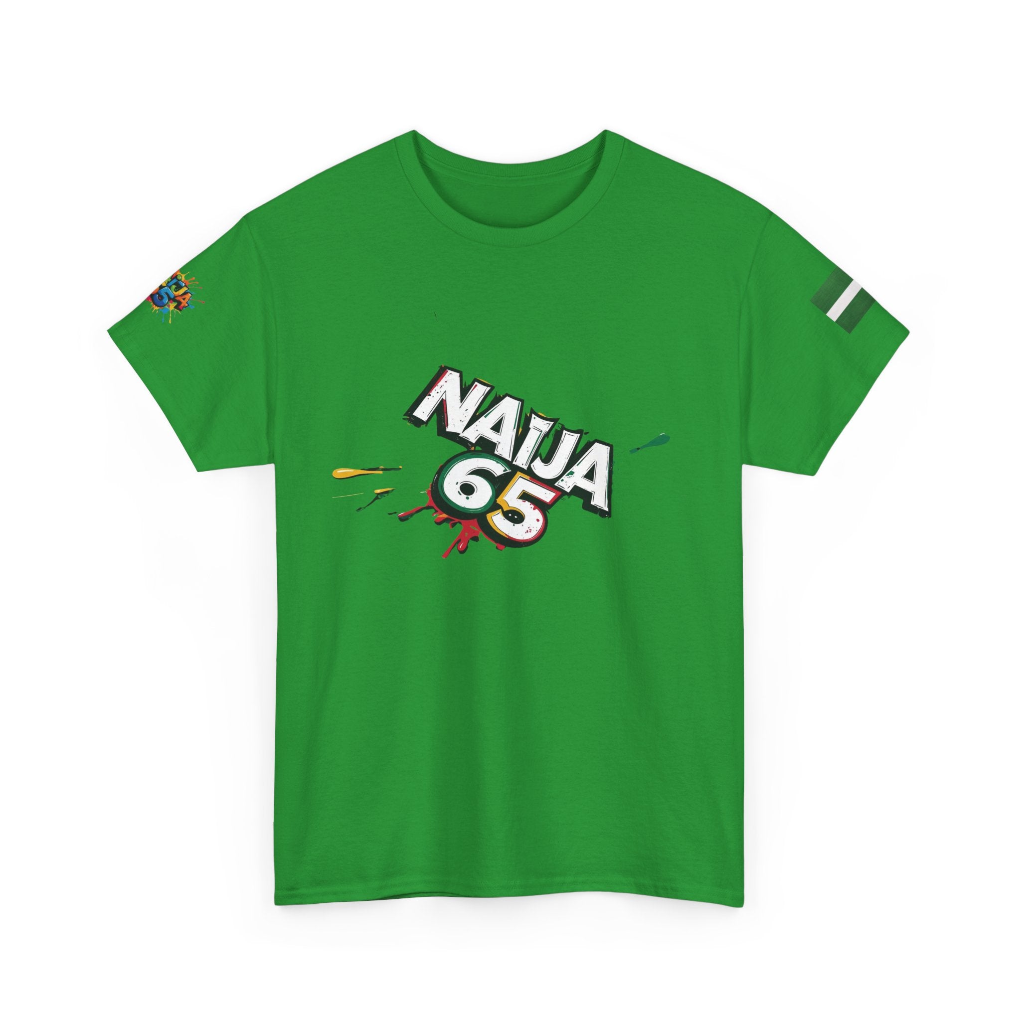 Naija 65TH INDEPENDENCE, Unisex Cotton T-shirt