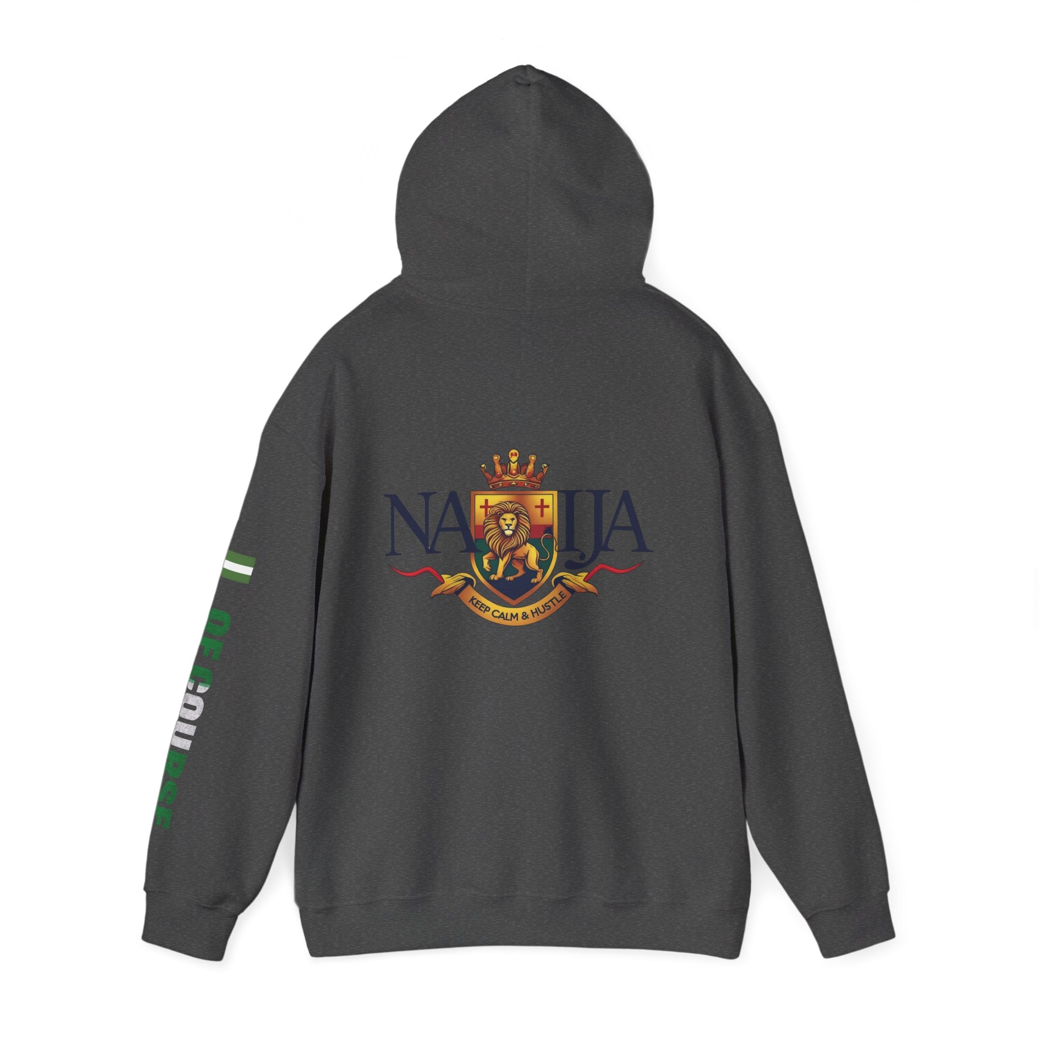 Nigeria Of Course-Naija, Keep Calm & Hustle, Hoodie