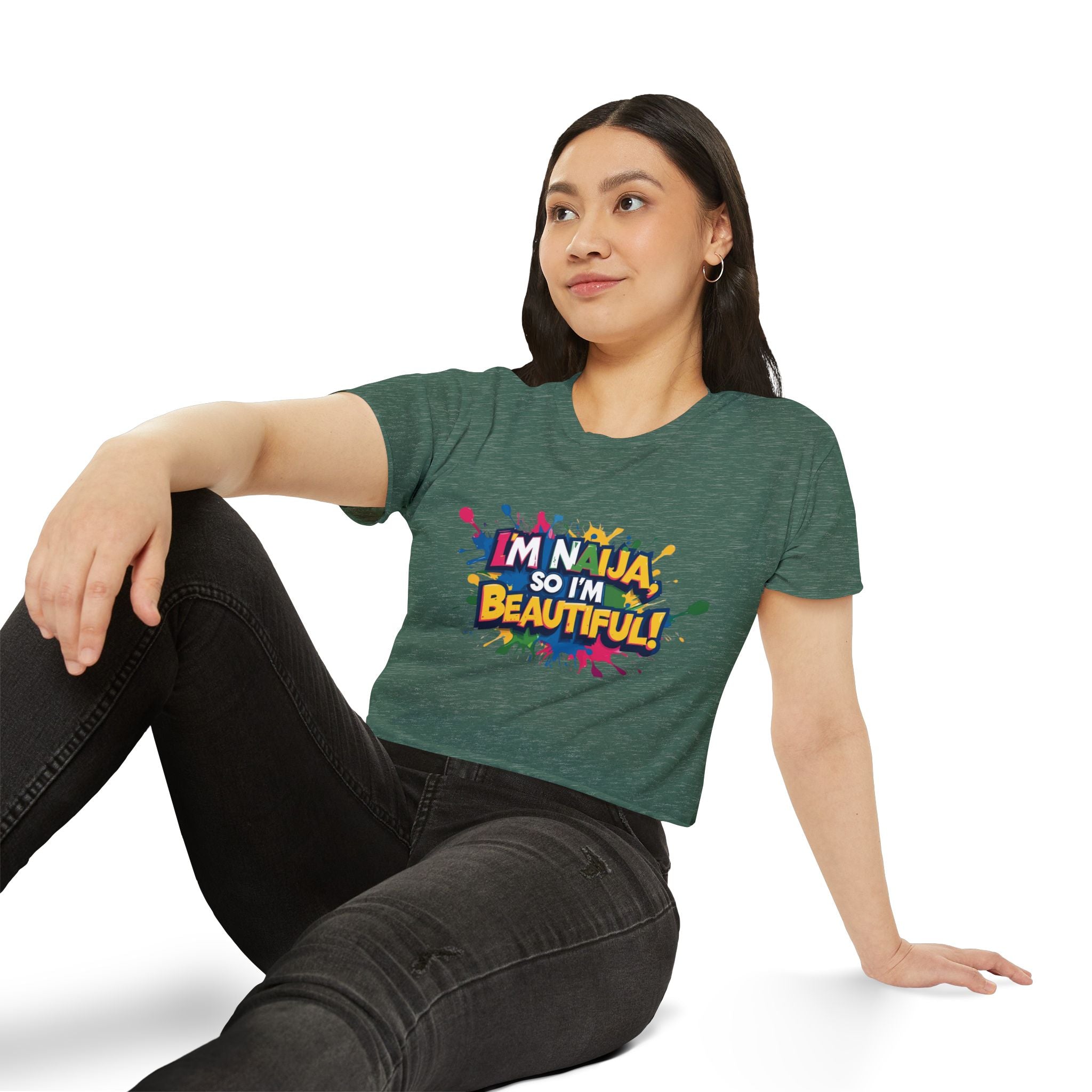 I'm Naija so I'm Beautiful, Cotton T-shirt