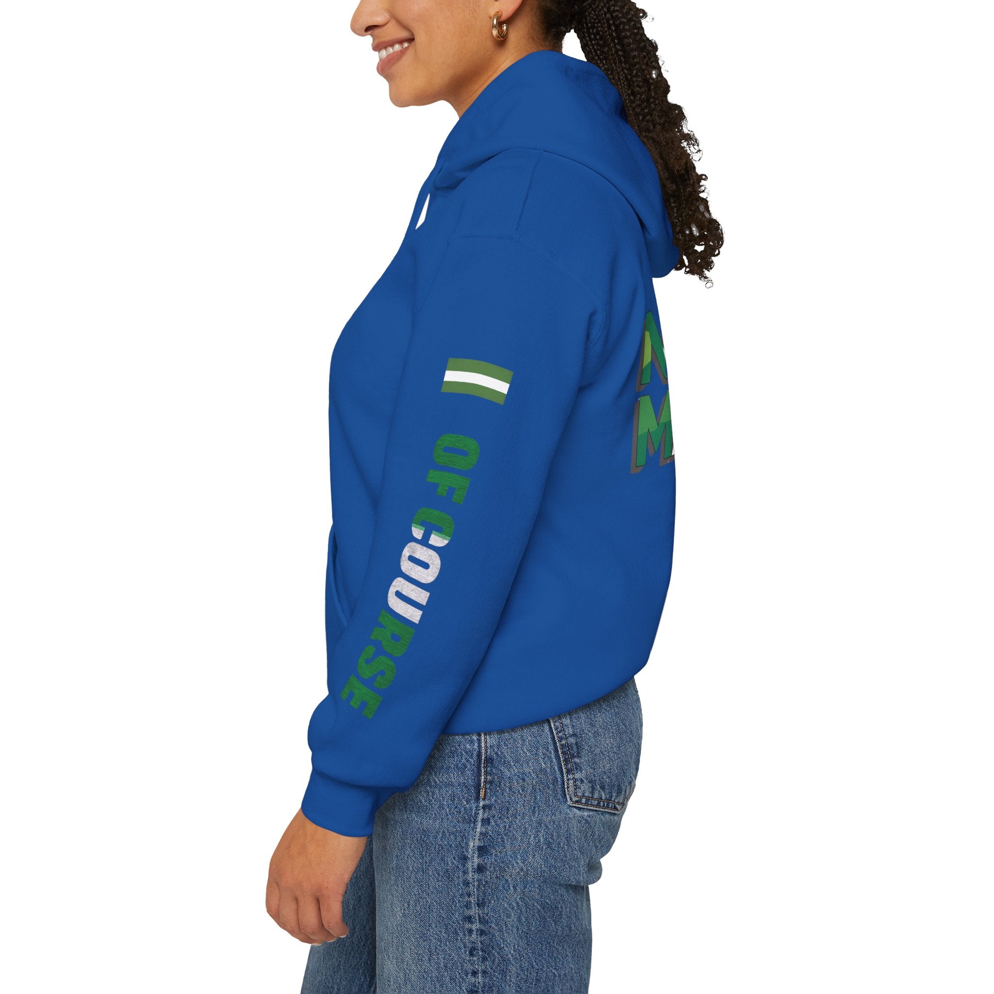 Nigeria Of Course, Naija / Made, Hoodie.