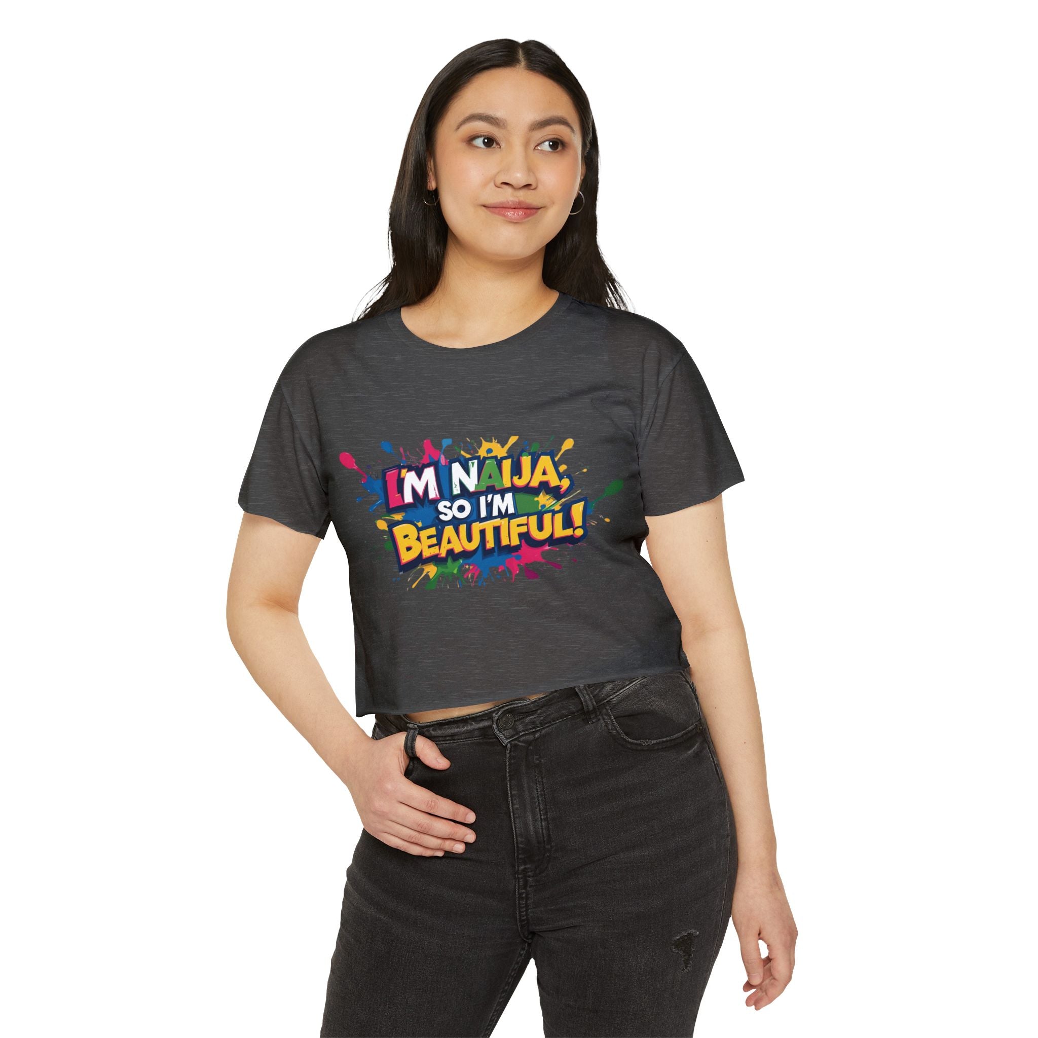 I'm Naija so I'm Beautiful, Cotton T-shirt