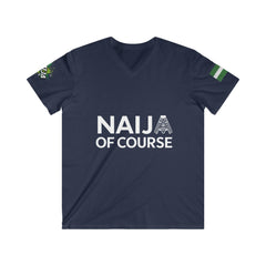 Naija of Course Men's T-shirt - Naija Of Course Fashion, Navy blue