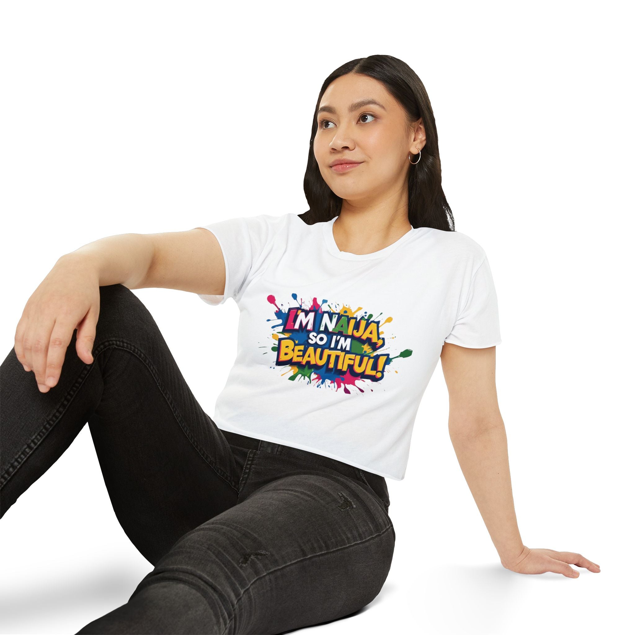 I'm Naija so I'm Beautiful, Cotton T-shirt