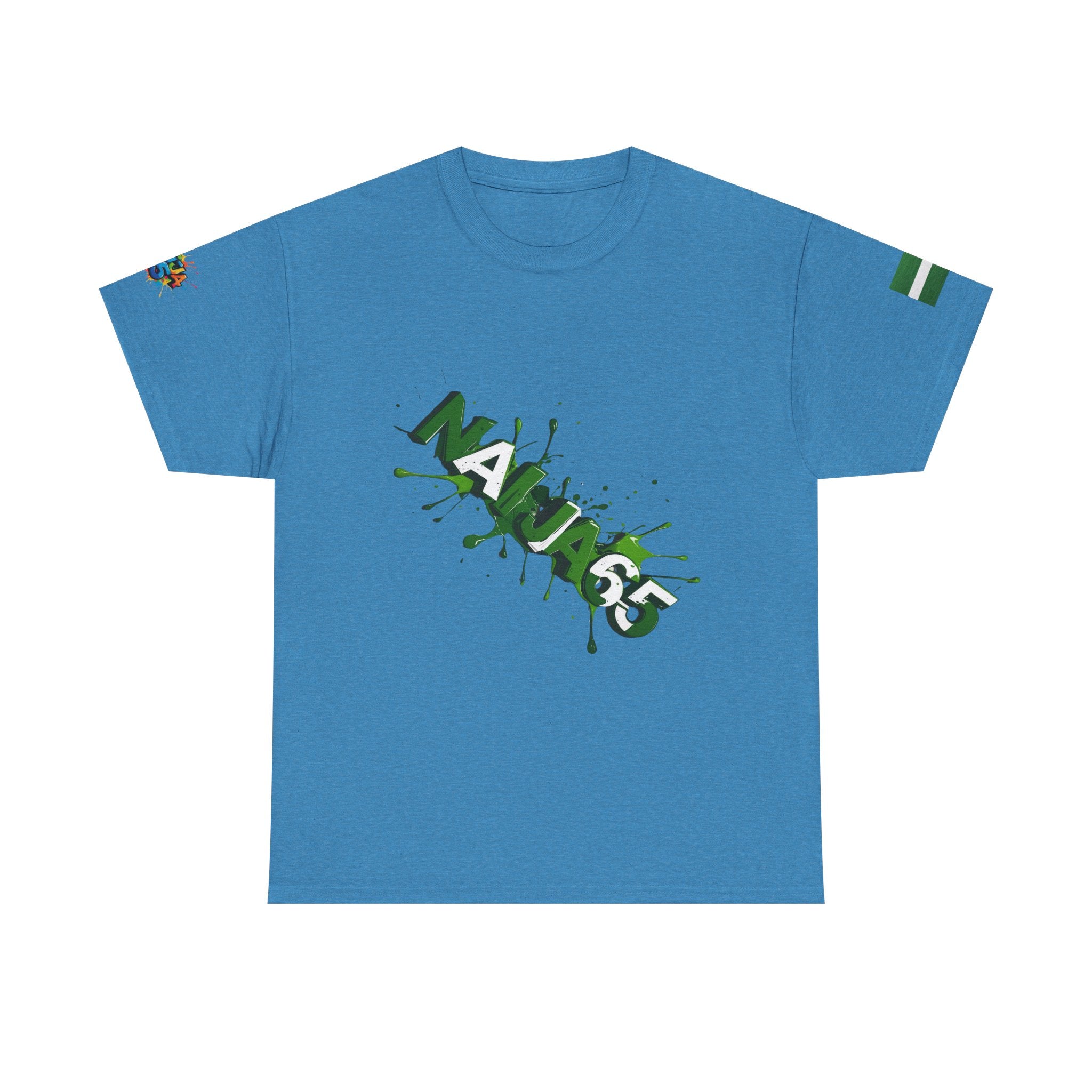 Naija 65TH INDEPENDENCE - Unisex Cotton T-shirt