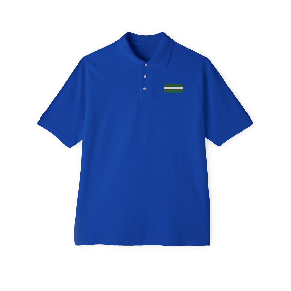 Naija 65th Independence Day, Men's Piqué Polo