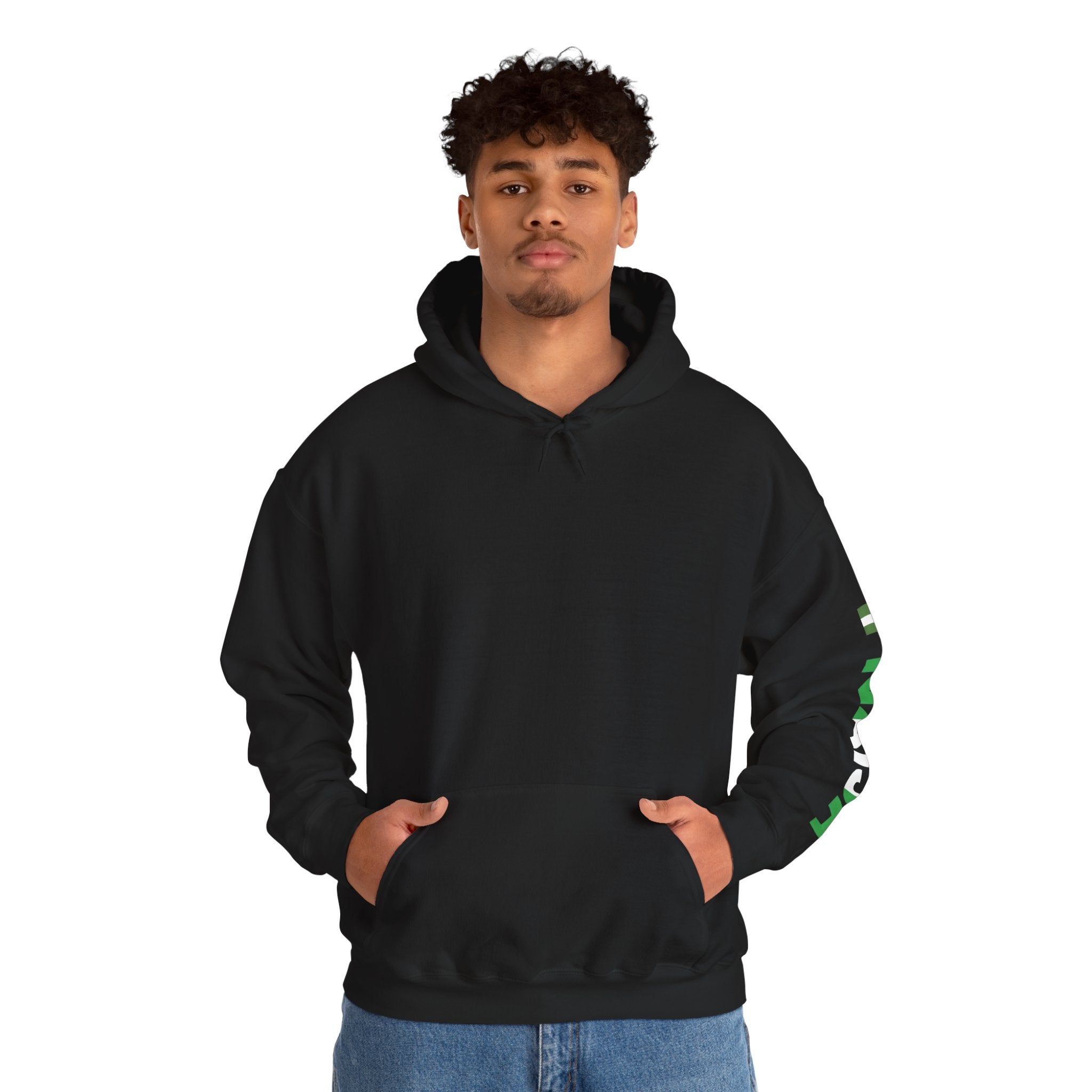 Nigeria-Naija, Keep Calm & Hustle, Hoodie.