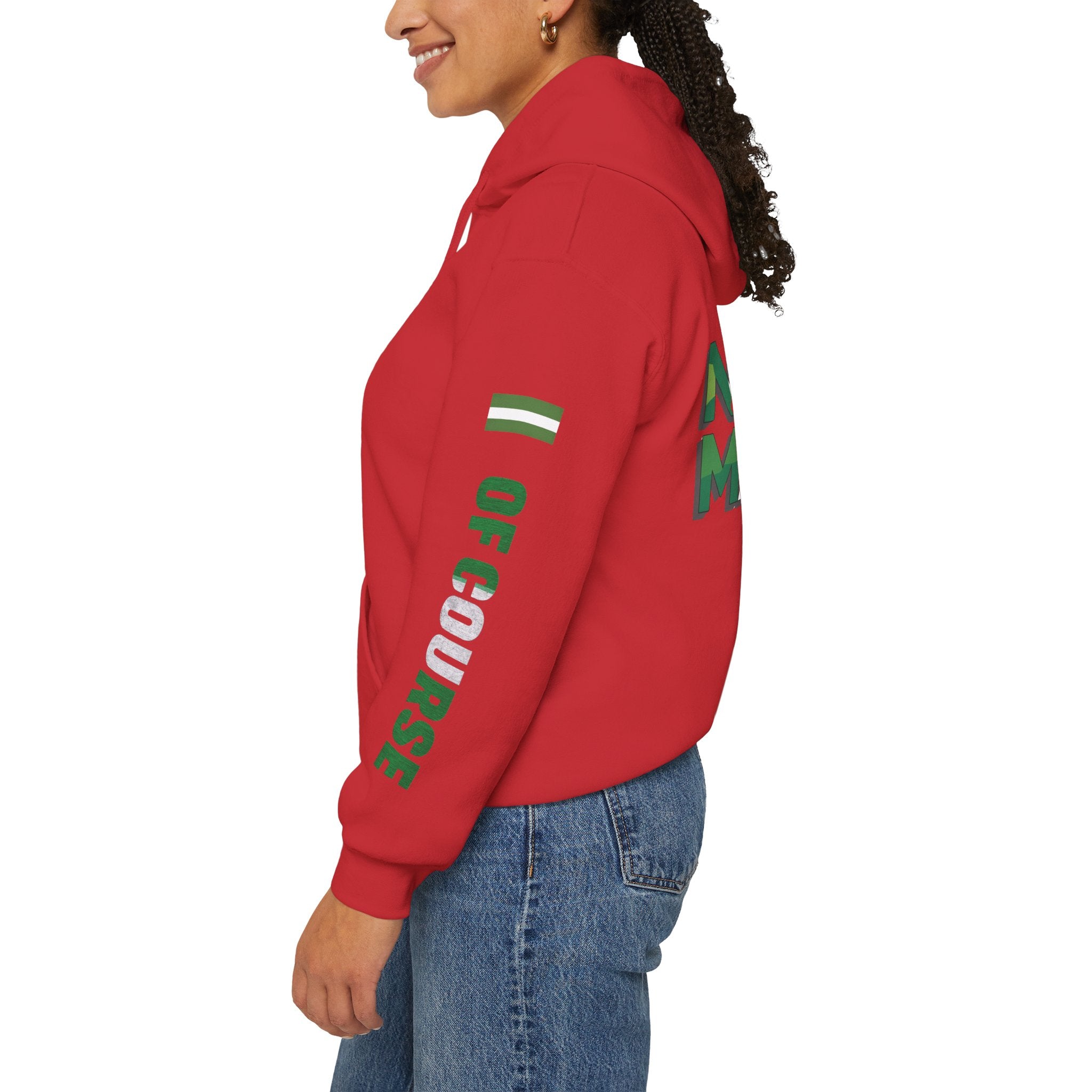 Nigeria Of Course, Naija / Made, Hoodie.