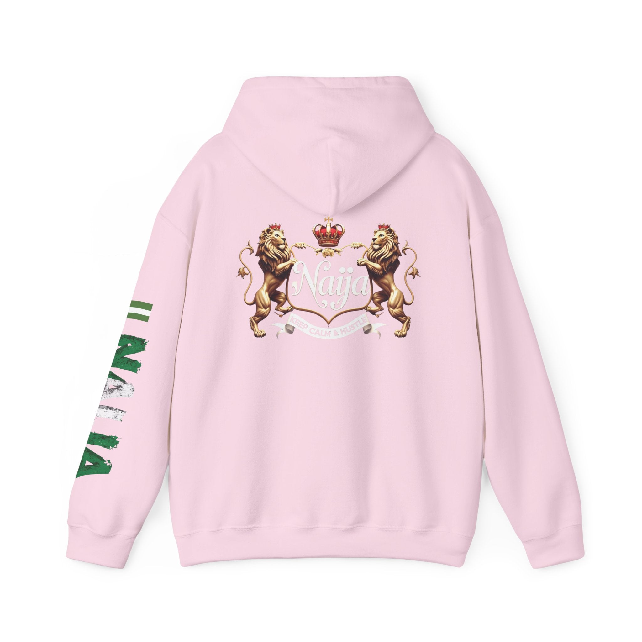 Nigeria- Naija Keep Calm & Hustle Hoodie.