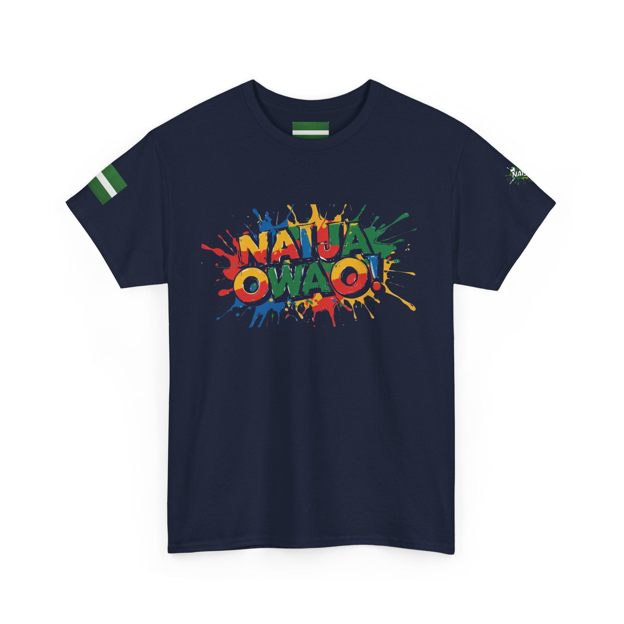 Naija, Owa O, Unisex Cotton T-shirt