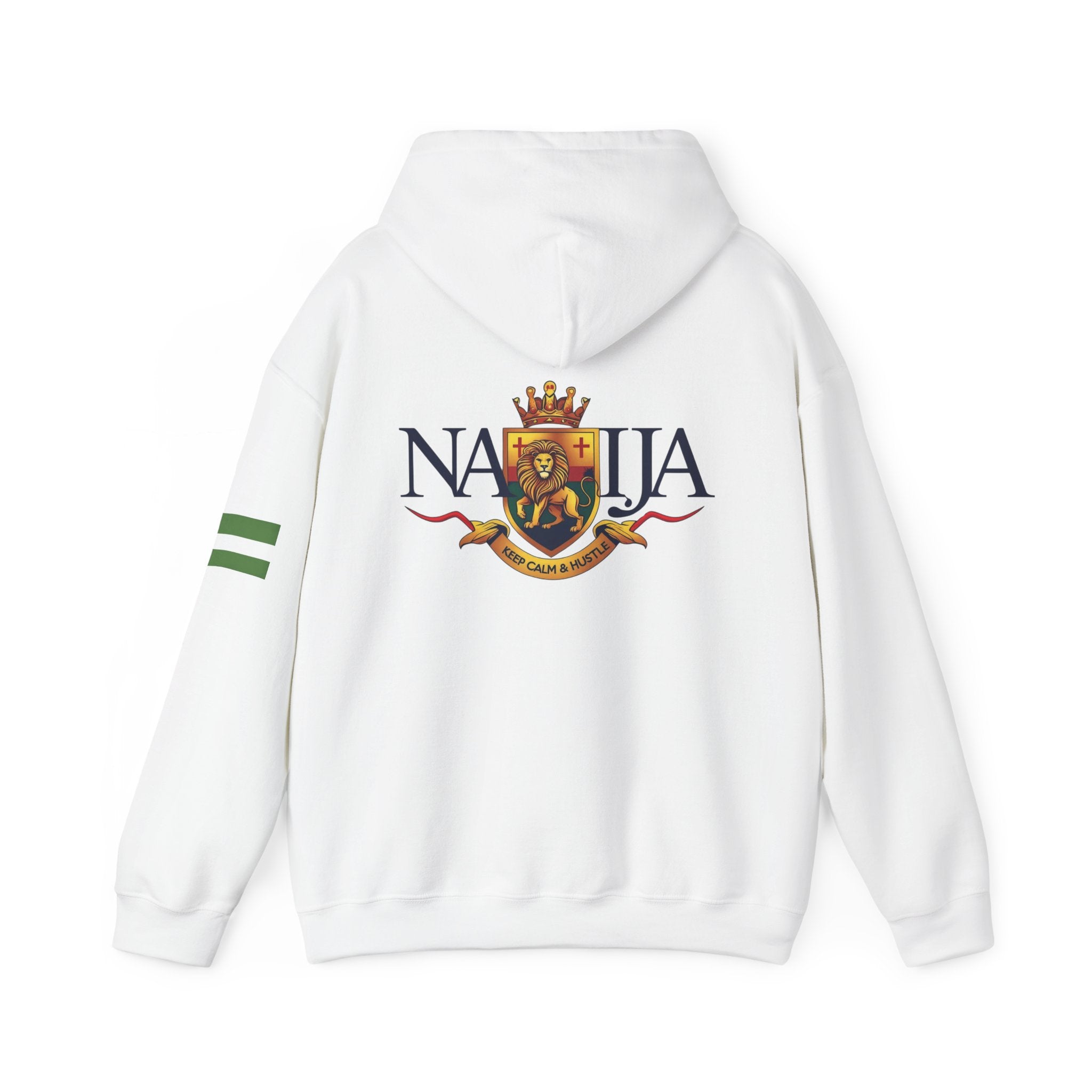 Naija-Keep Calm & Hustle Hoodie