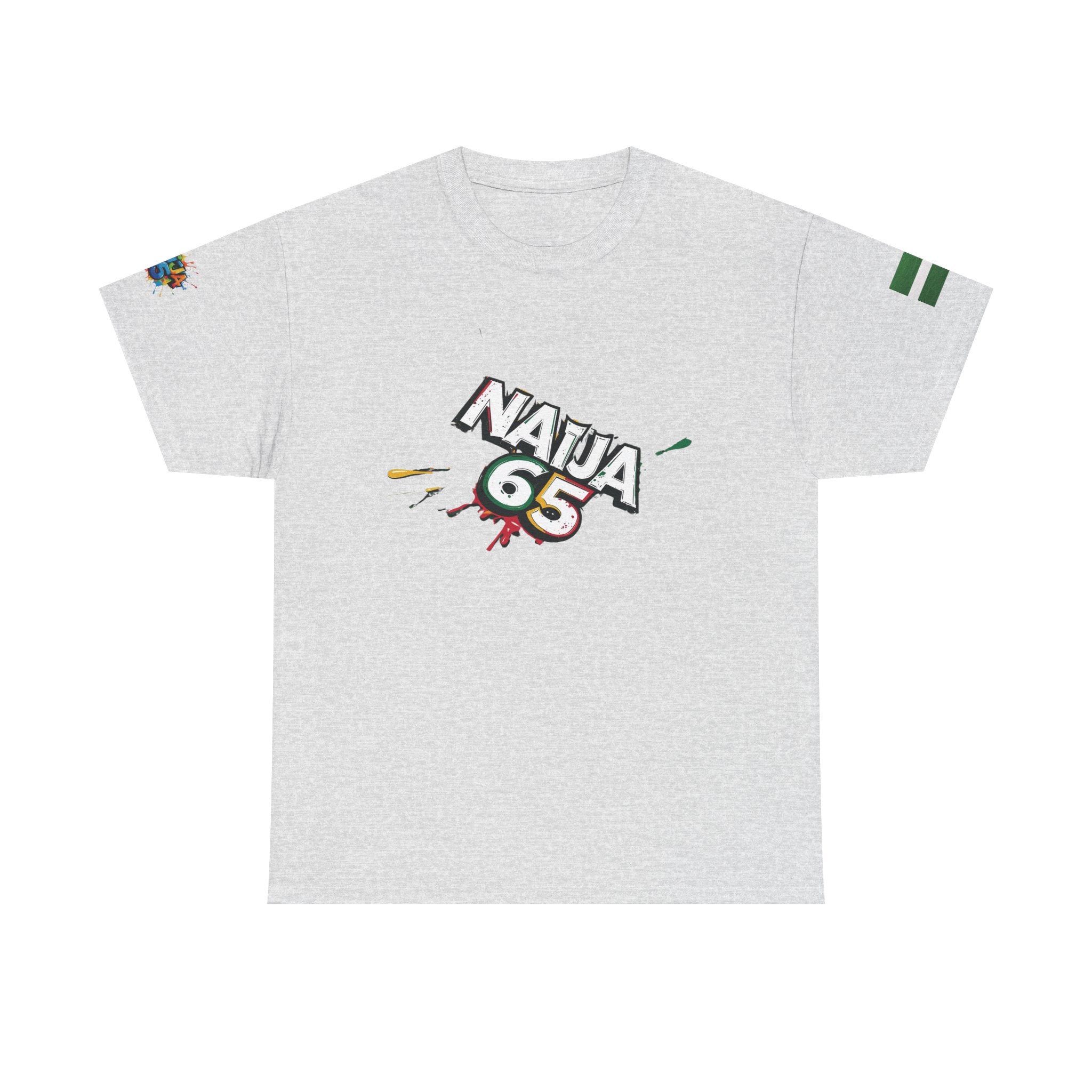 Naija 65TH INDEPENDENCE, Unisex Cotton T-shirt