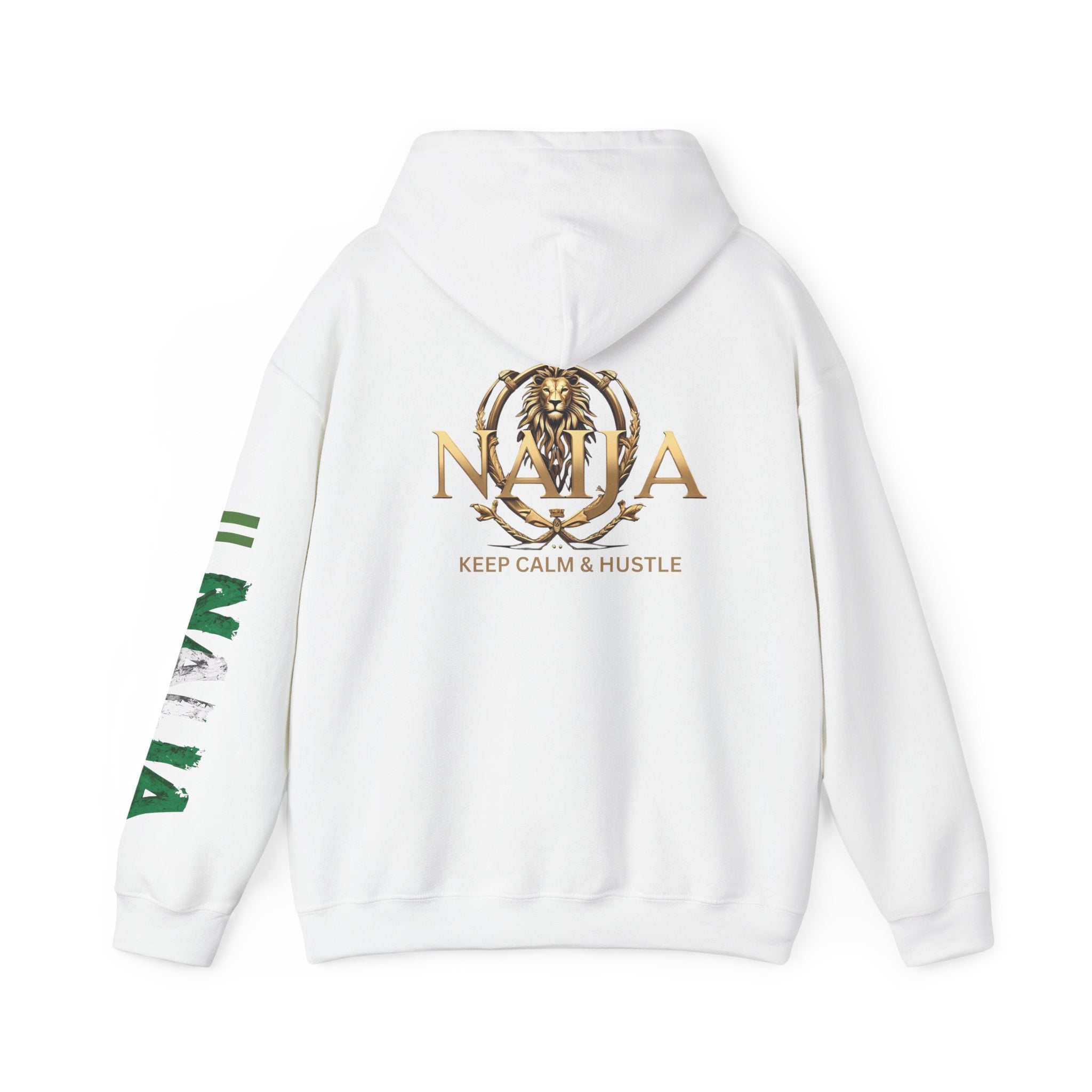 Naija Keep Calm & Hustle Hoodie