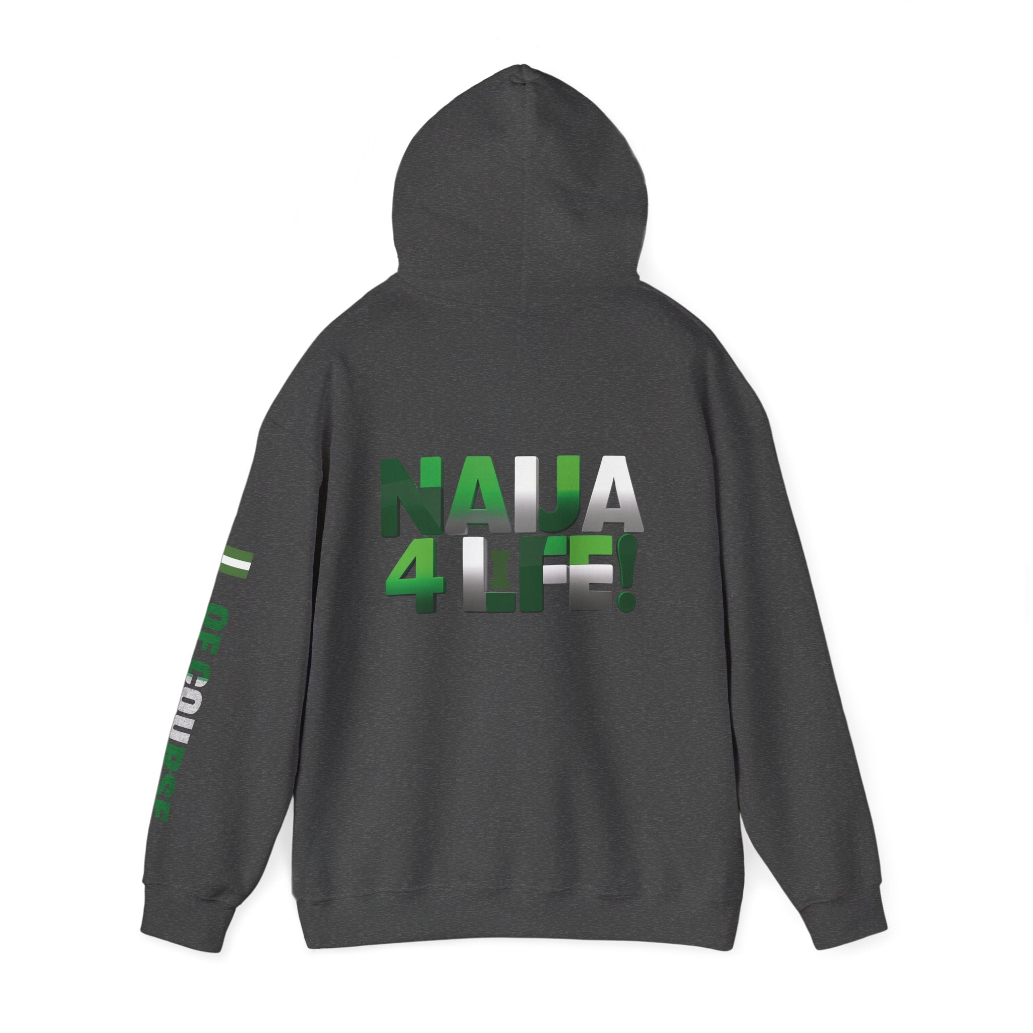 Nigeria Of Course, Naija 4 Life, Hoodie