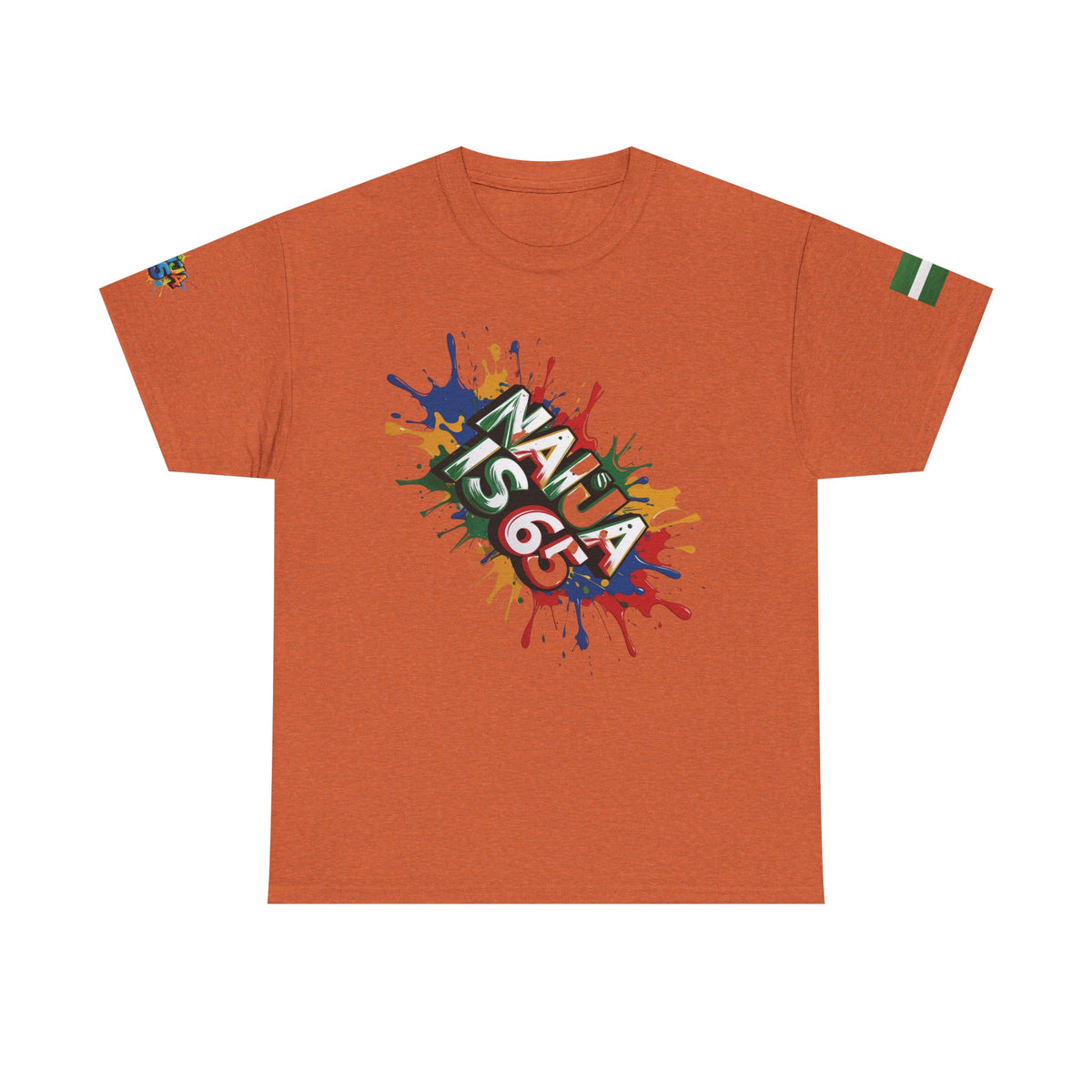 Naija, is 65, INDEPENDENCE DAY Unisex Cotton T-shirt
