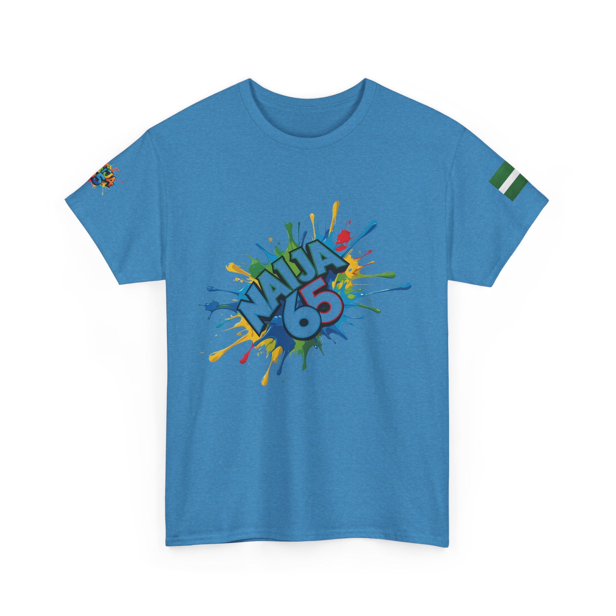 Naija 65TH Independence Unisex Cotton T-shirt