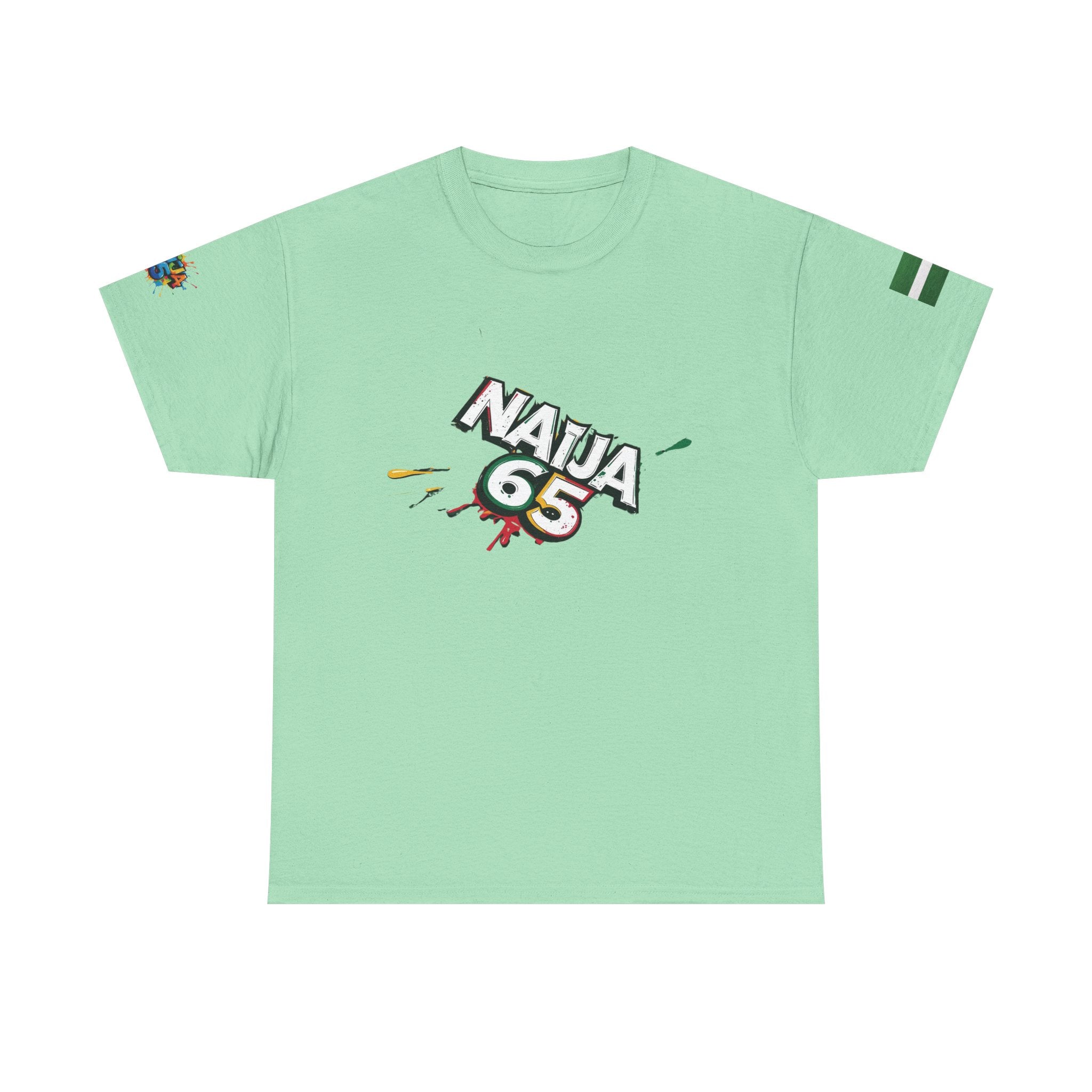Naija 65TH INDEPENDENCE, Unisex Cotton T-shirt