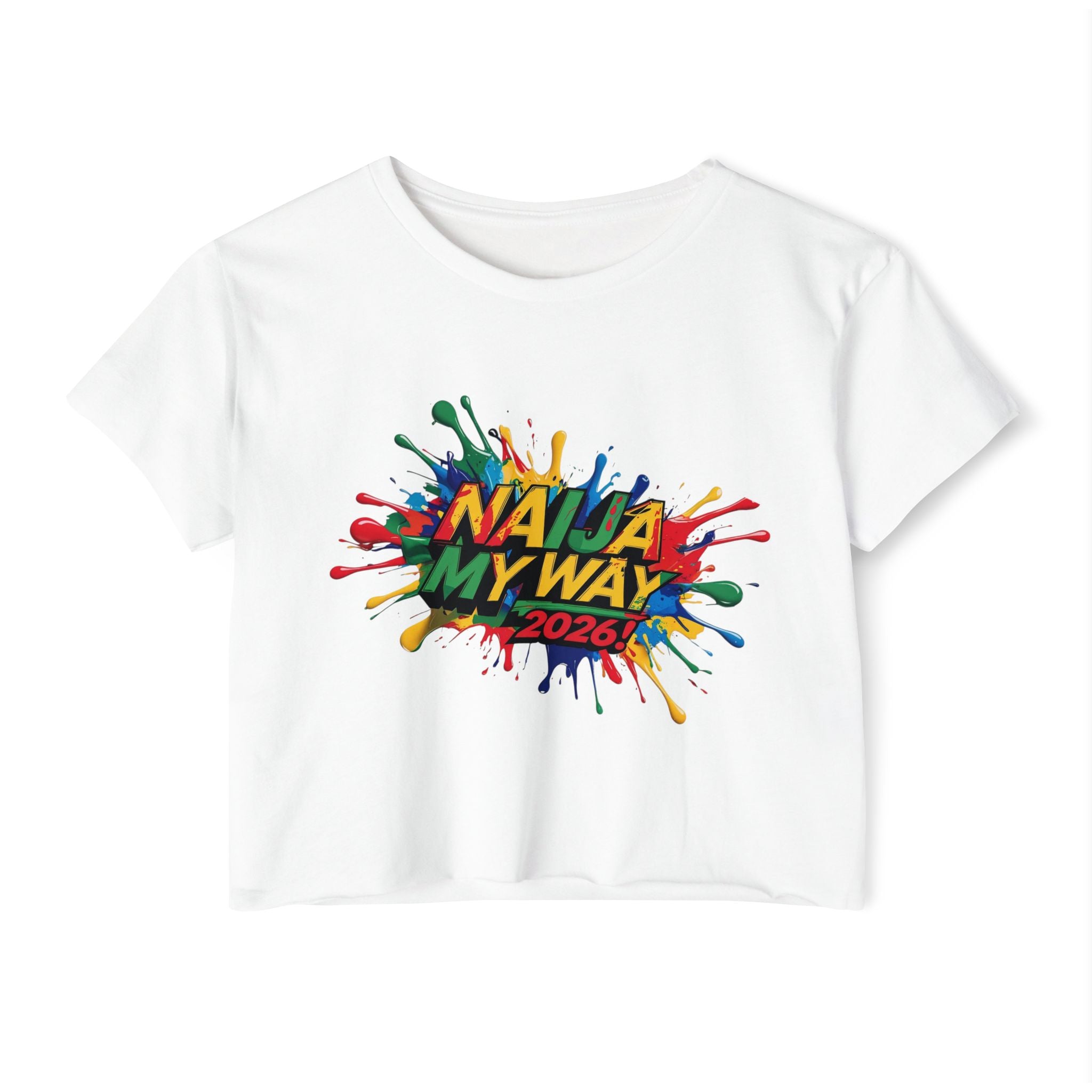 Naija My Way 2026, Women's Crop Top