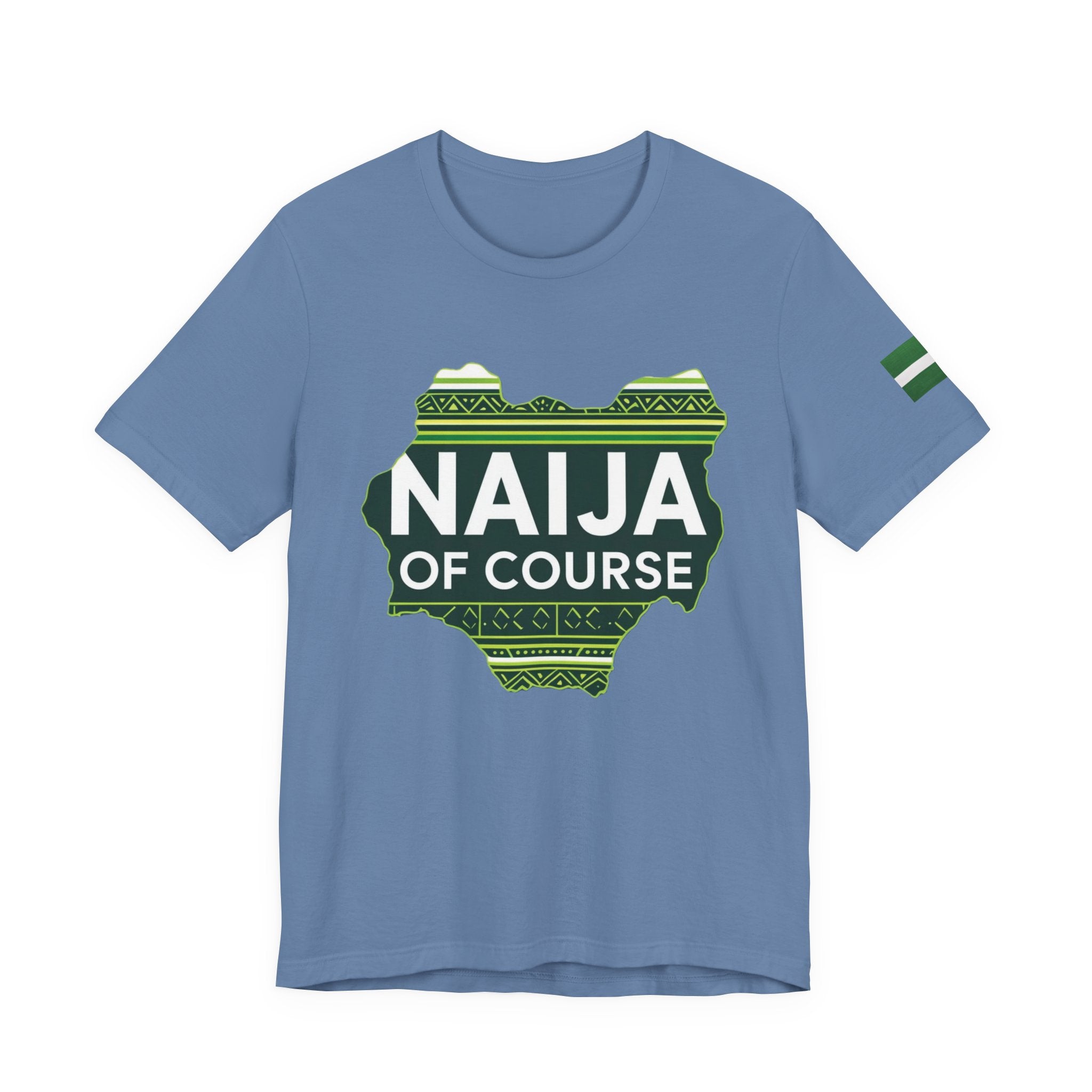 Naija Of Course Map, Unisex T-Shirt